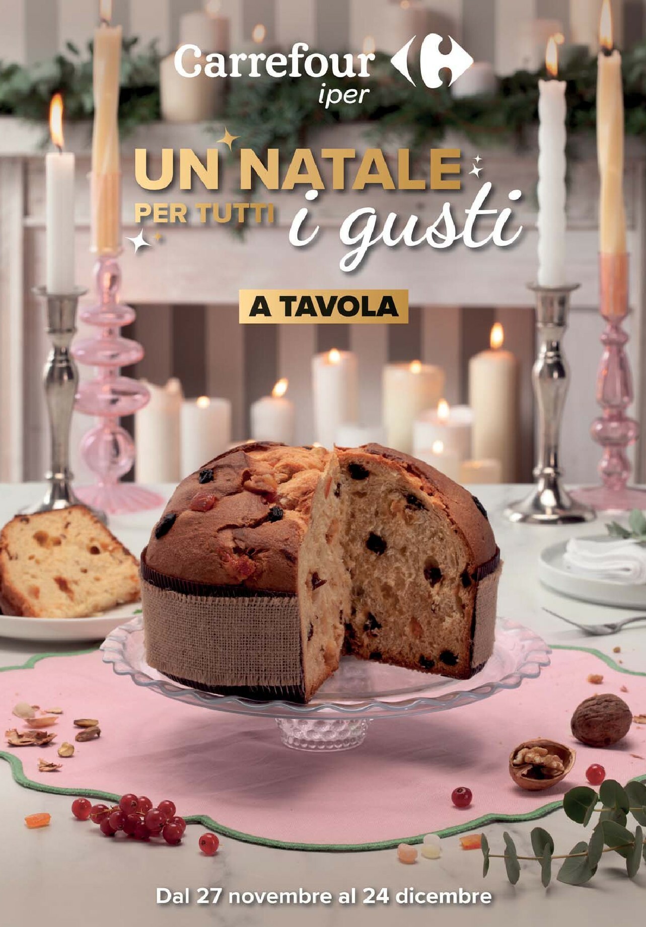 carrefour - Volantino Carrefour - Catalogo pranzo di Natale valido dal 27/11 al 24/12