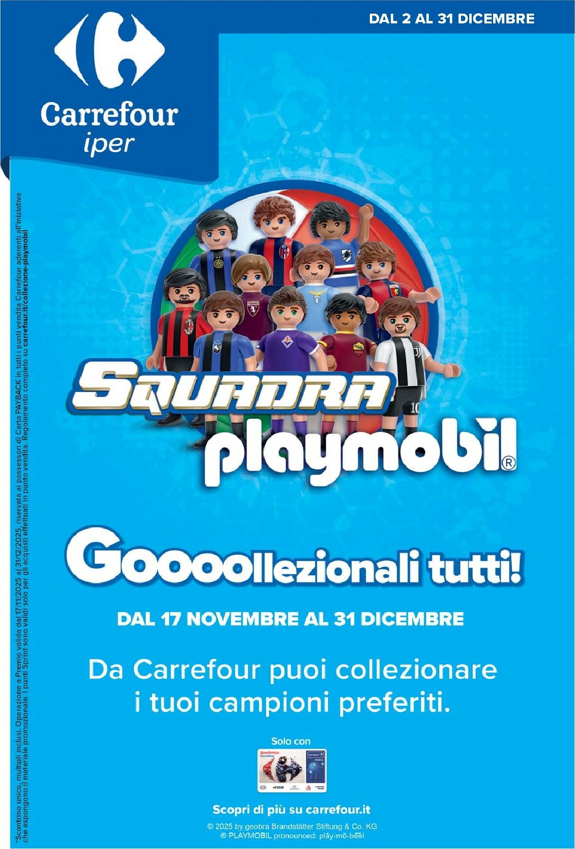 carrefour - Volantino Carrefour - Punti Sprint Payback valido dal 02/12 al 31/12