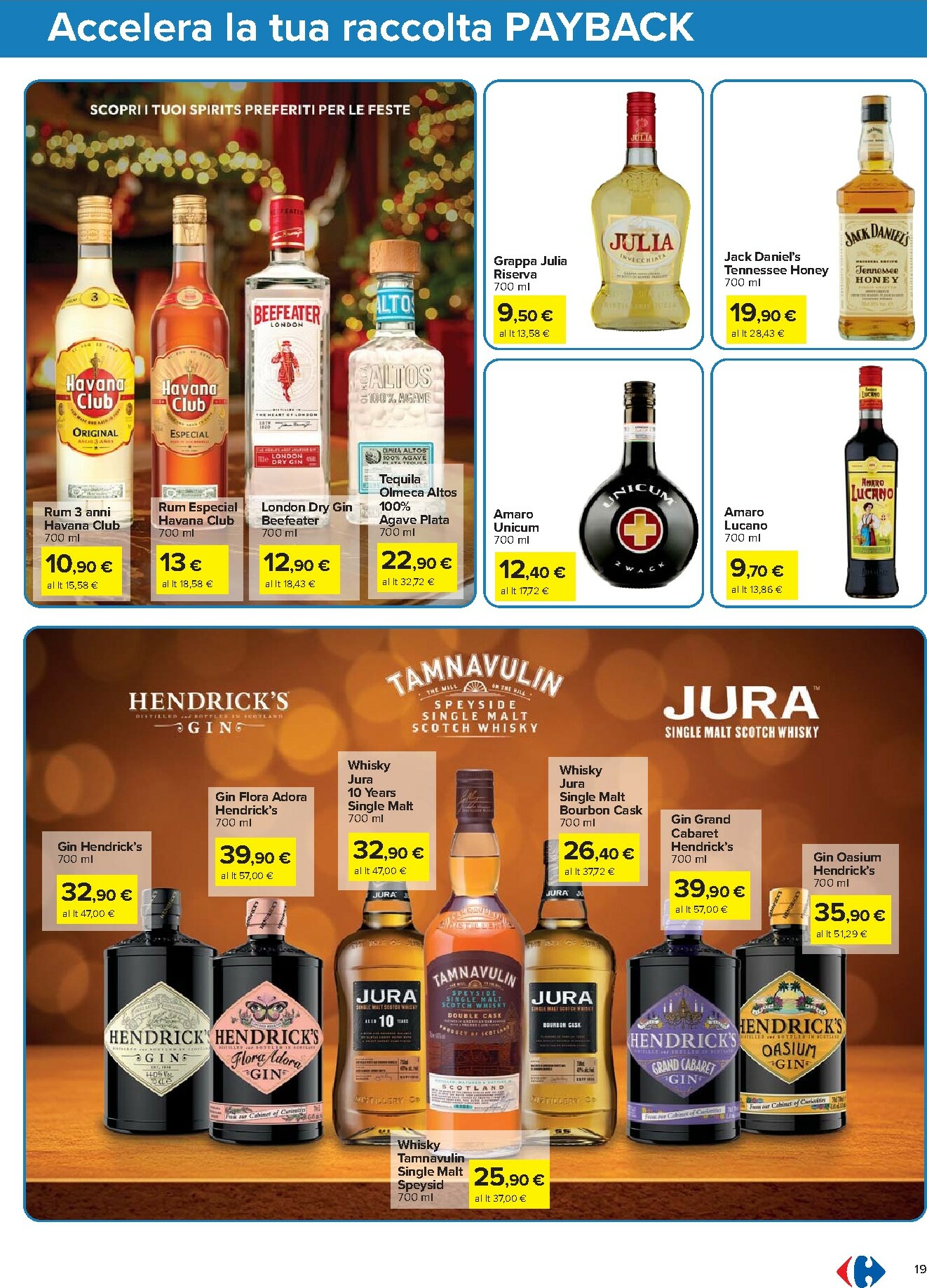 carrefour - Volantino Carrefour - Punti Sprint Payback valido dal 02/12 al 31/12 - page: 19