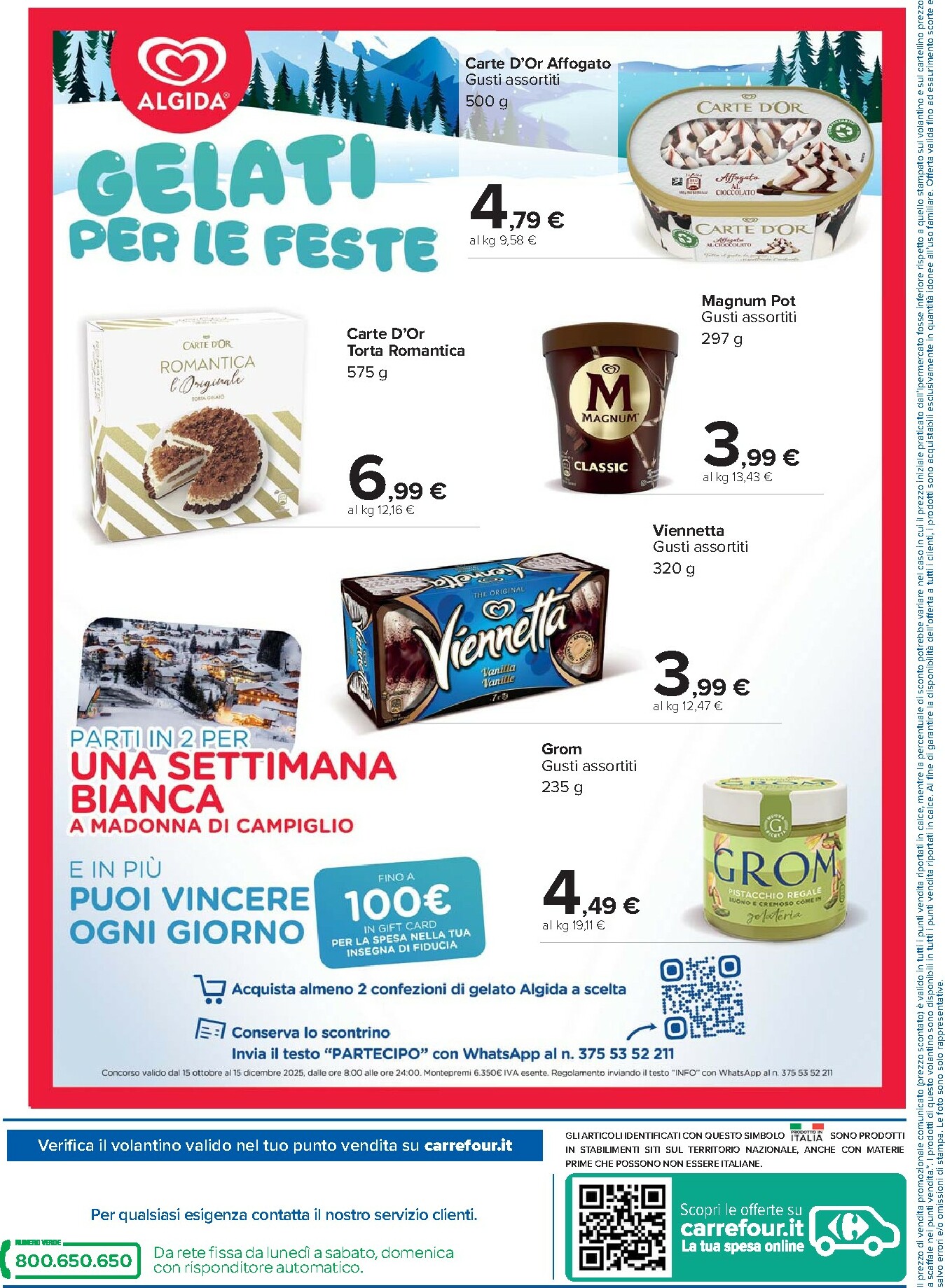 carrefour - Volantino Carrefour - Speciale gelati valido dal 02/12 al 15/12 - page: 2