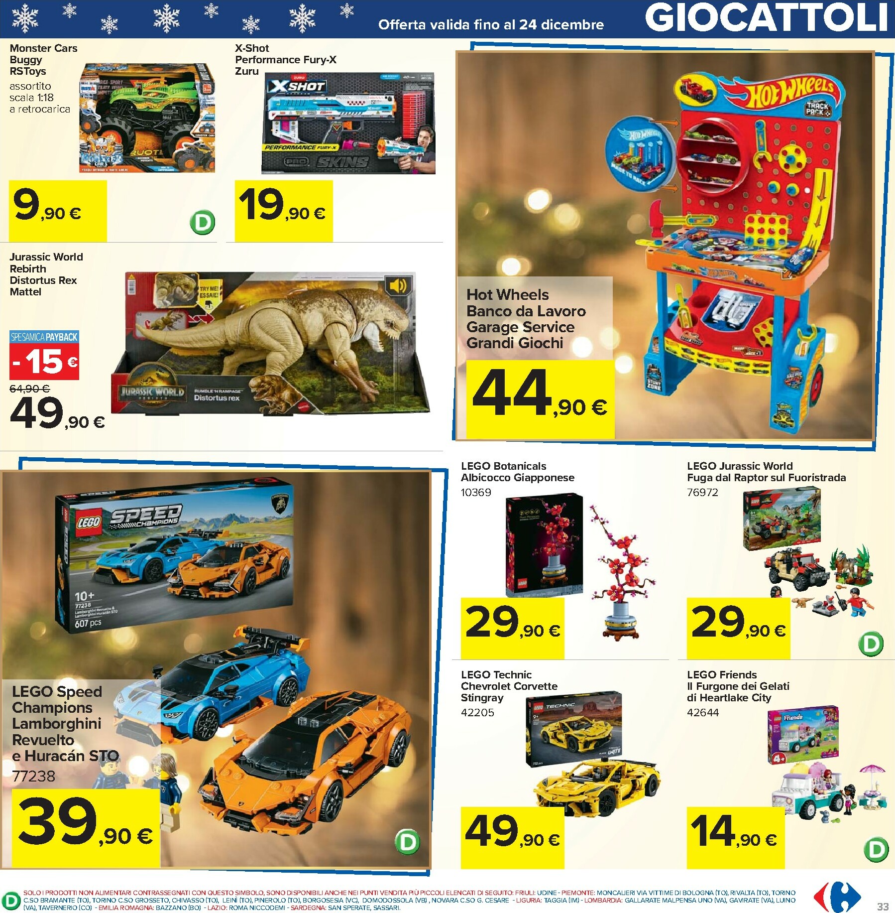 carrefour - Volantino Carrefour - Sconti 30%, 40% e 50% valido dal 02/12 al 15/12 - page: 33