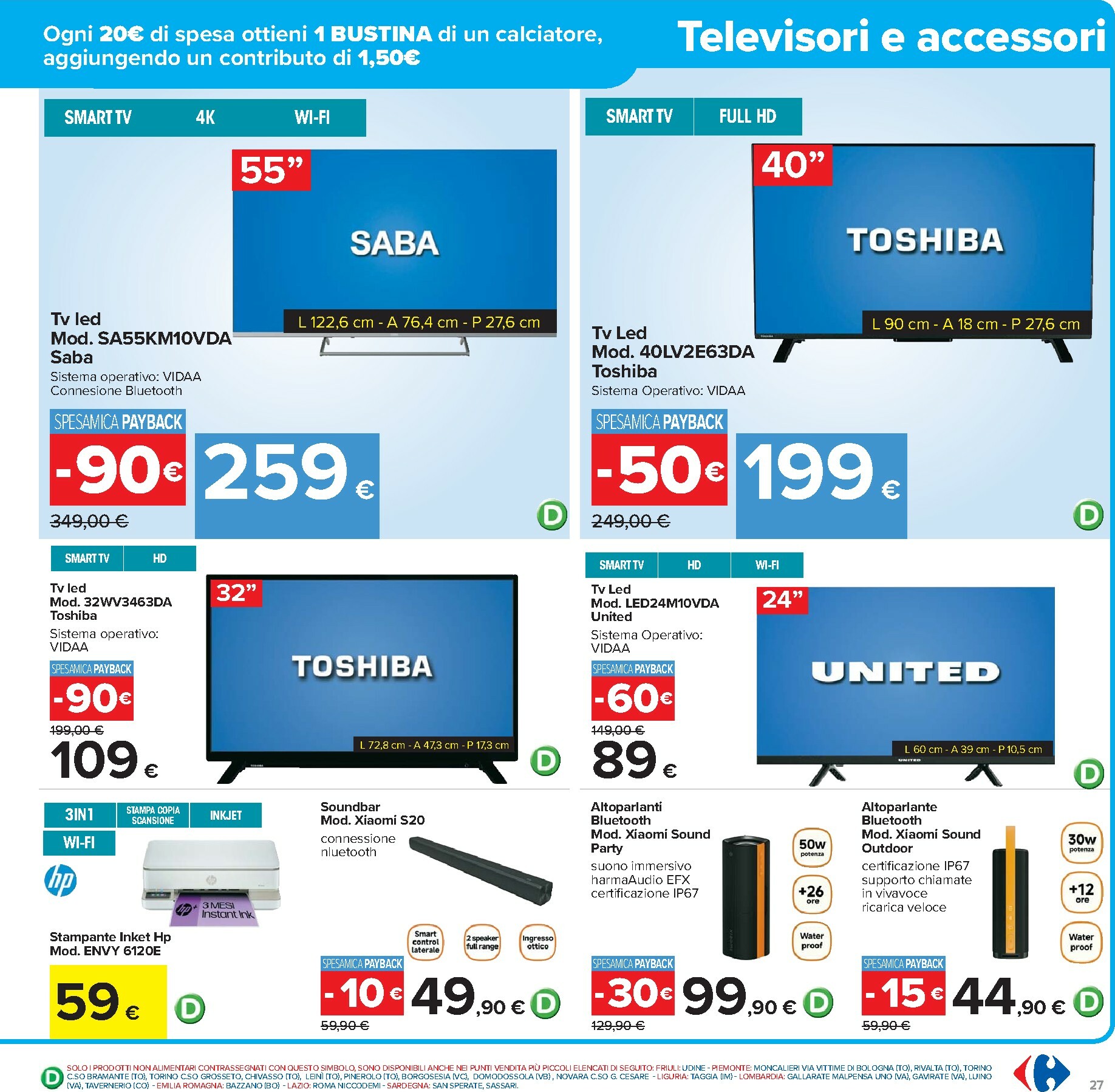 carrefour - Volantino Carrefour - Sconti 30%, 40% e 50% valido dal 02/12 al 15/12 - page: 27