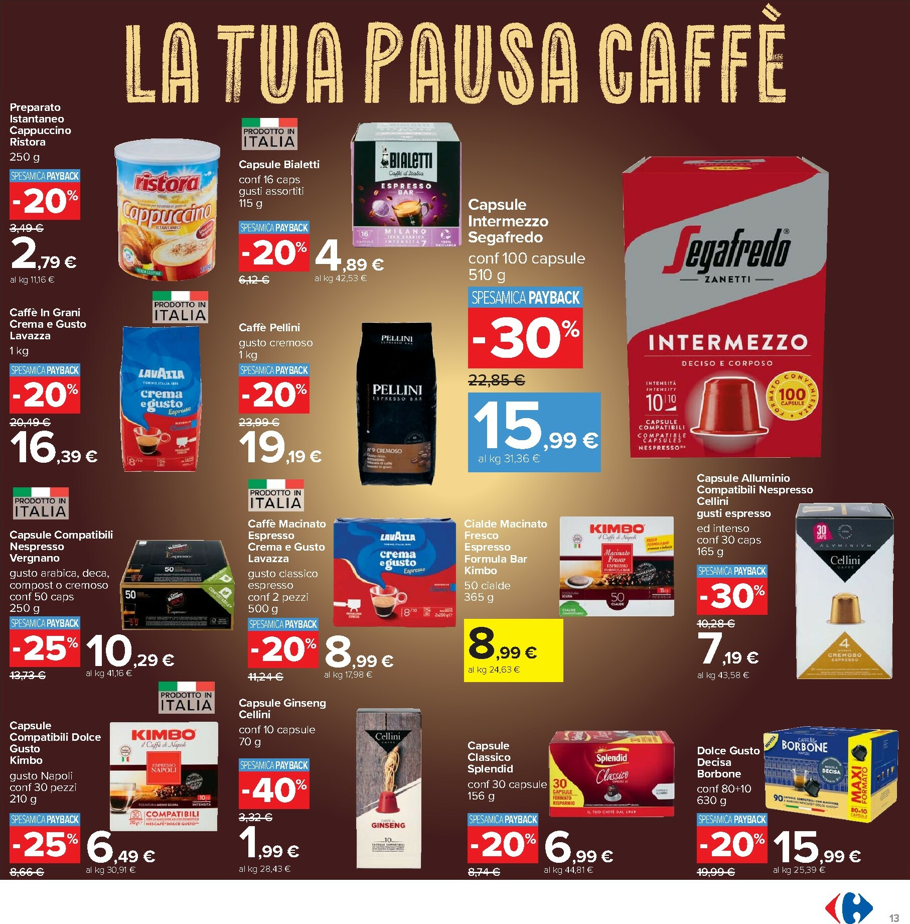 carrefour - Volantino Carrefour - Sconti 30%, 40% e 50% valido dal 02/12 al 15/12 - page: 13