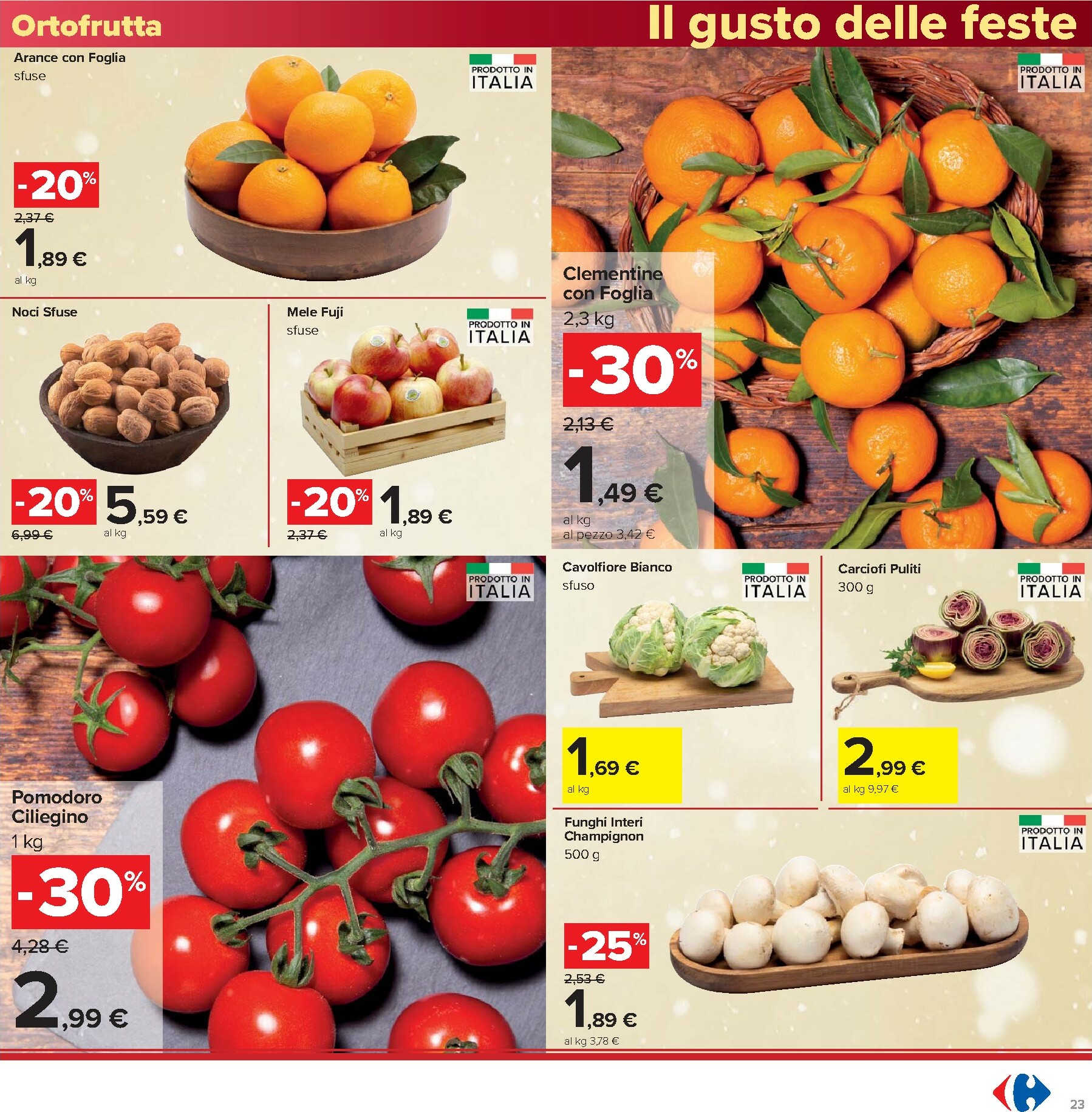 carrefour - Volantino Carrefour - Un Natale per tutti i gusti valido dal 16/12 al 01/01 - page: 23