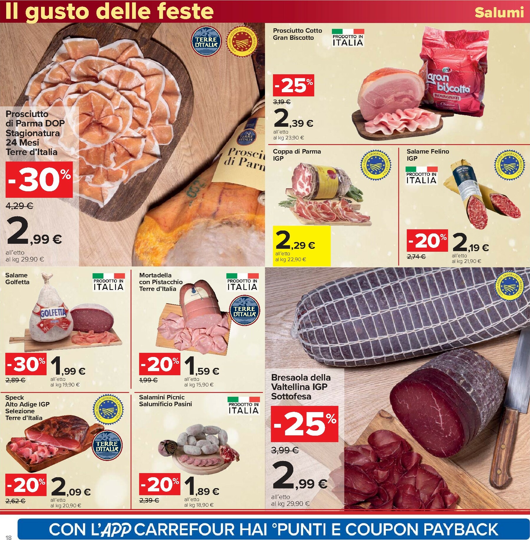 carrefour - Volantino Carrefour - Un Natale per tutti i gusti valido dal 16/12 al 01/01 - page: 18