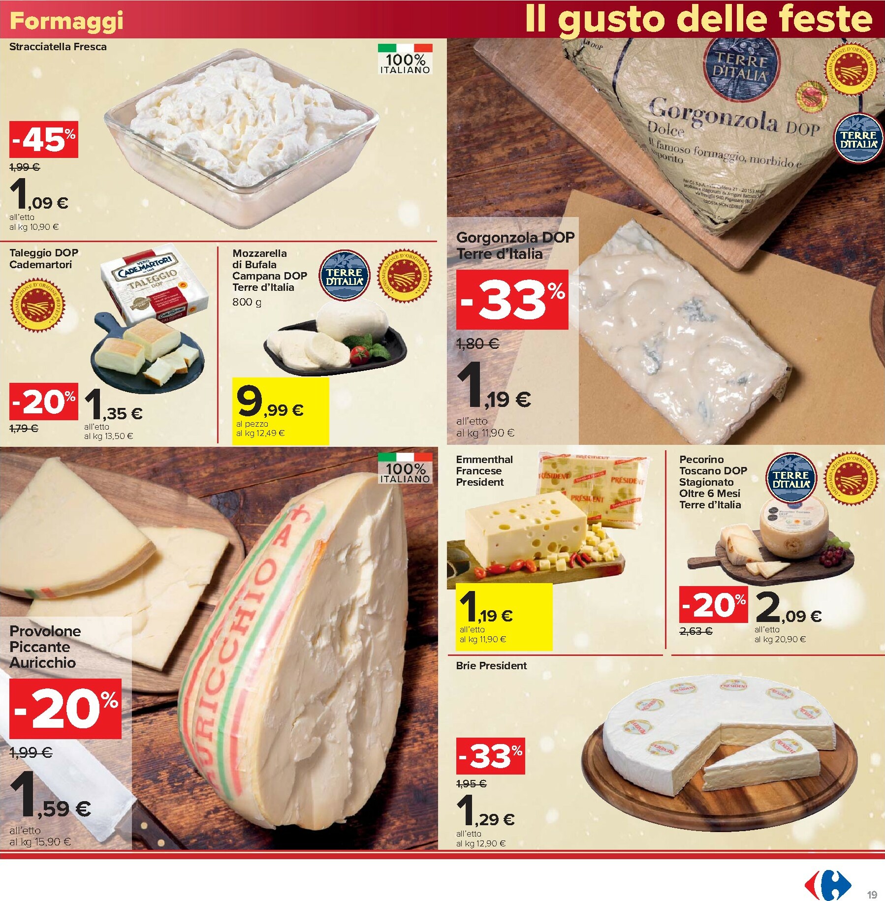 carrefour - Volantino Carrefour - Un Natale per tutti i gusti valido dal 16/12 al 01/01 - page: 19