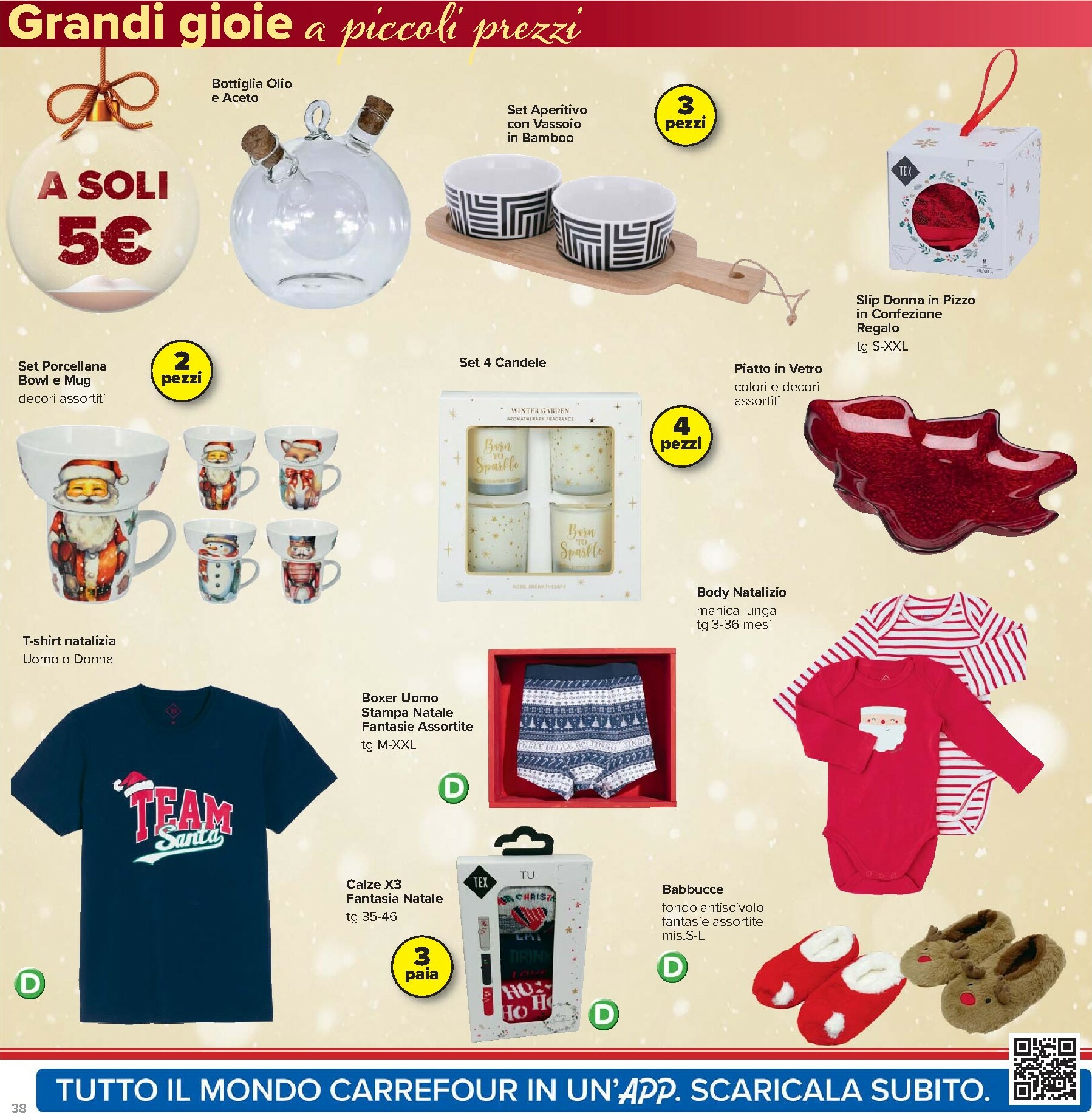 carrefour - Volantino Carrefour - Un Natale per tutti i gusti valido dal 16/12 al 01/01 - page: 38