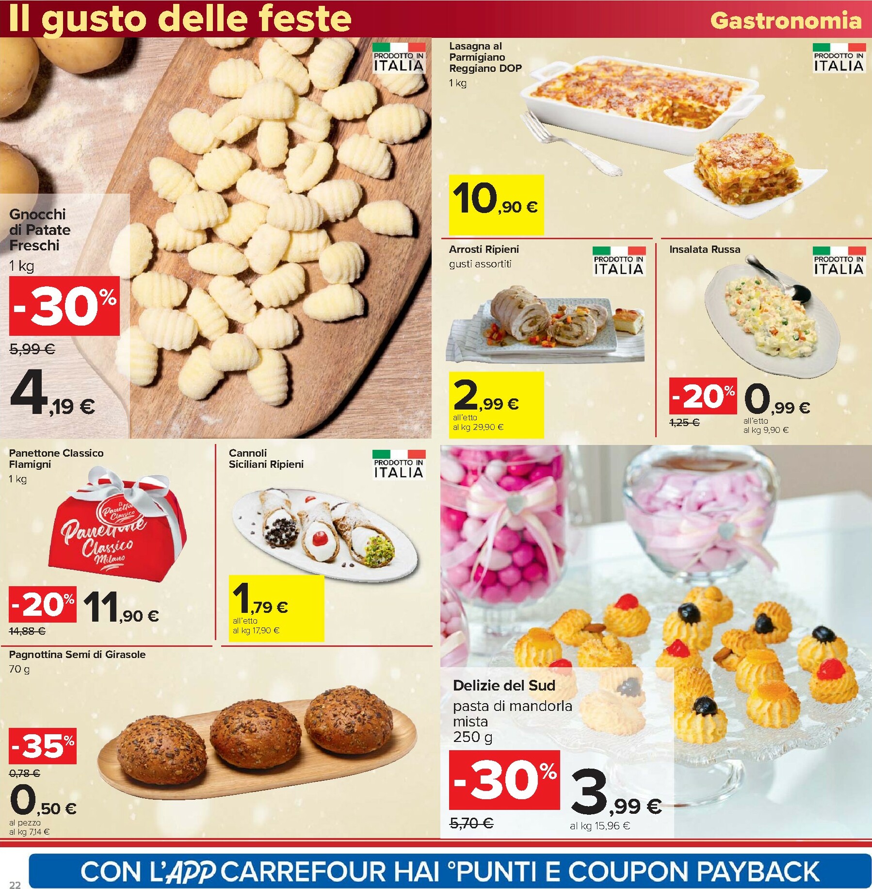 carrefour - Volantino Carrefour - Un Natale per tutti i gusti valido dal 16/12 al 01/01 - page: 22