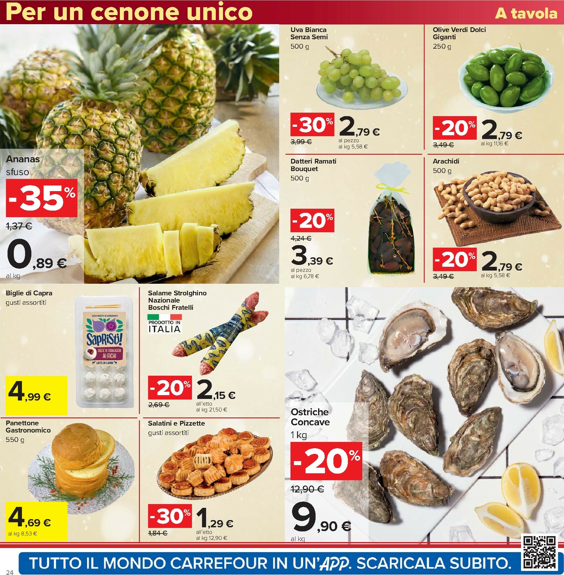carrefour - Volantino Carrefour - Un Natale per tutti i gusti valido dal 16/12 al 01/01 - page: 24