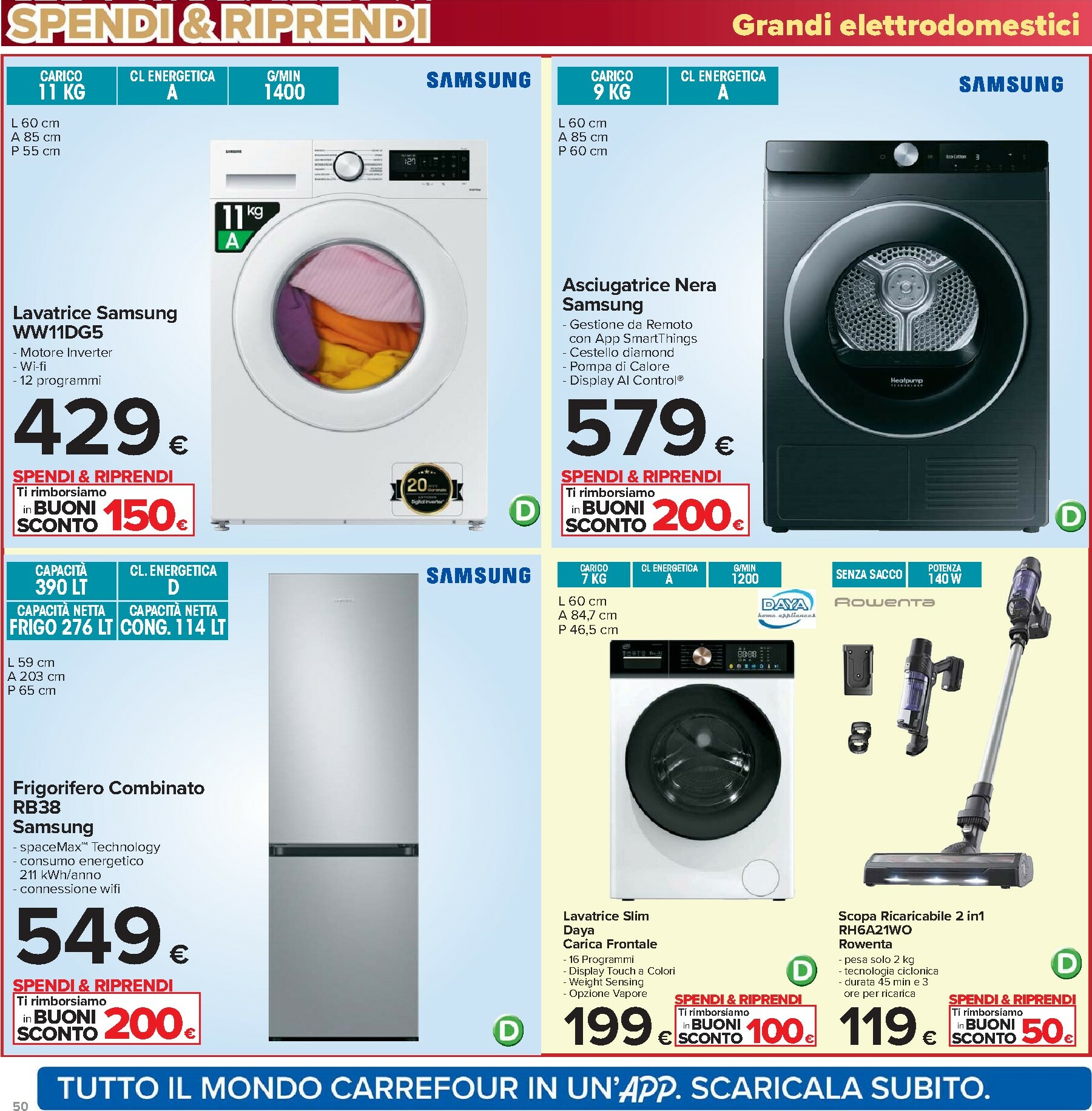 carrefour - Volantino Carrefour - Un Natale per tutti i gusti valido dal 16/12 al 01/01 - page: 50