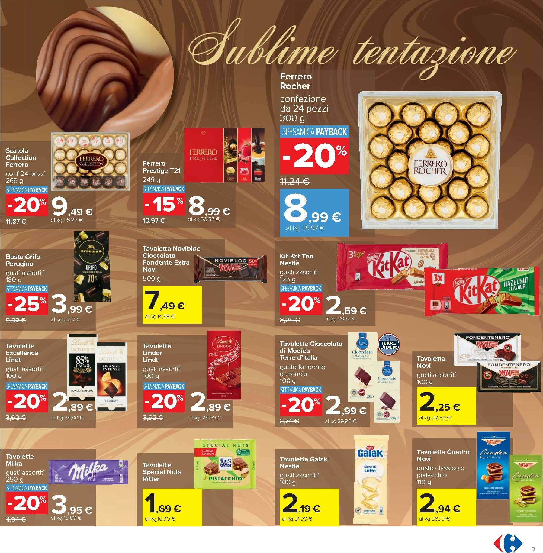carrefour - Volantino Carrefour - Un Natale per tutti i gusti valido dal 16/12 al 01/01 - page: 7