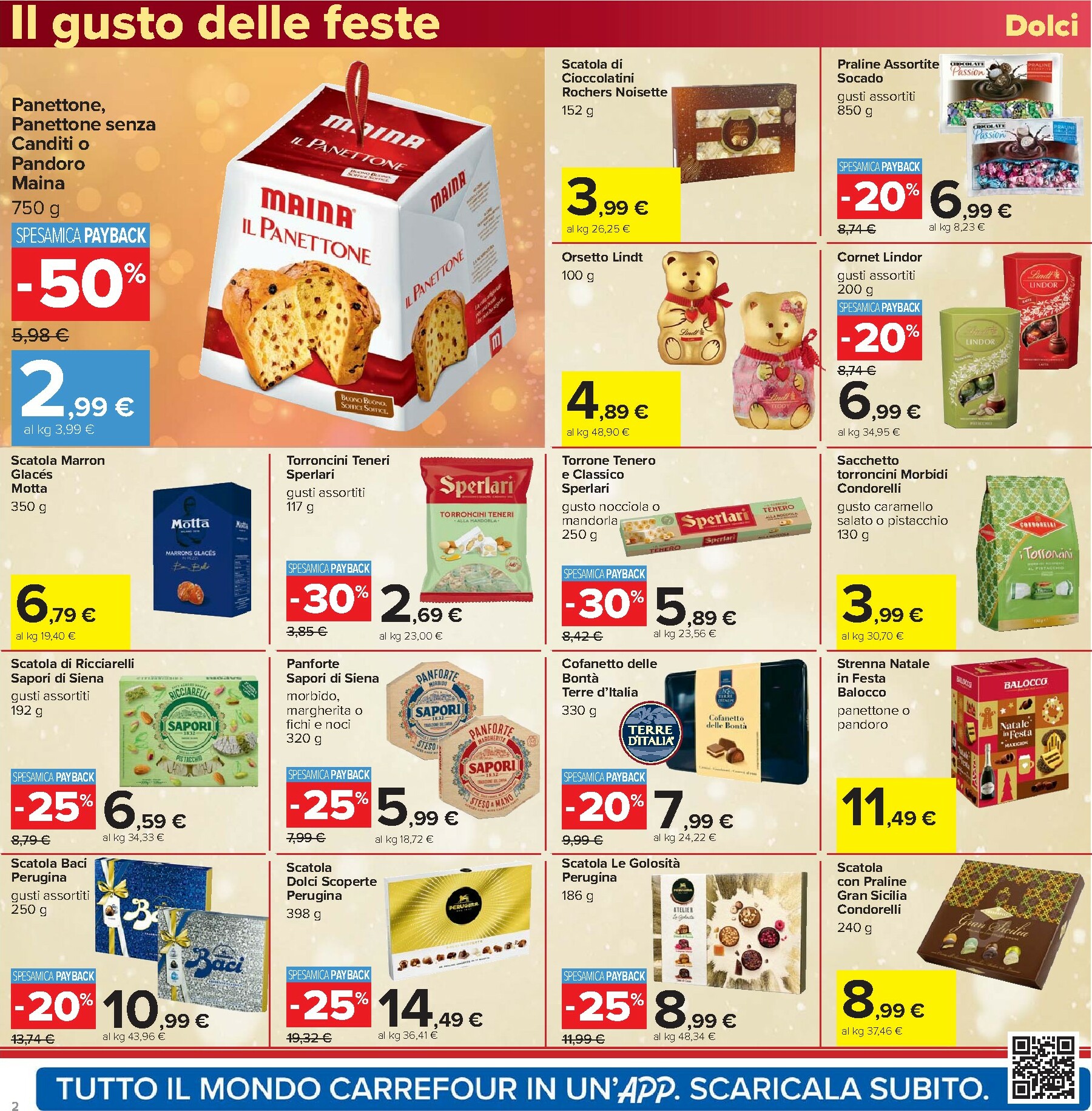 carrefour - Volantino Carrefour - Un Natale per tutti i gusti valido dal 16/12 al 01/01 - page: 2