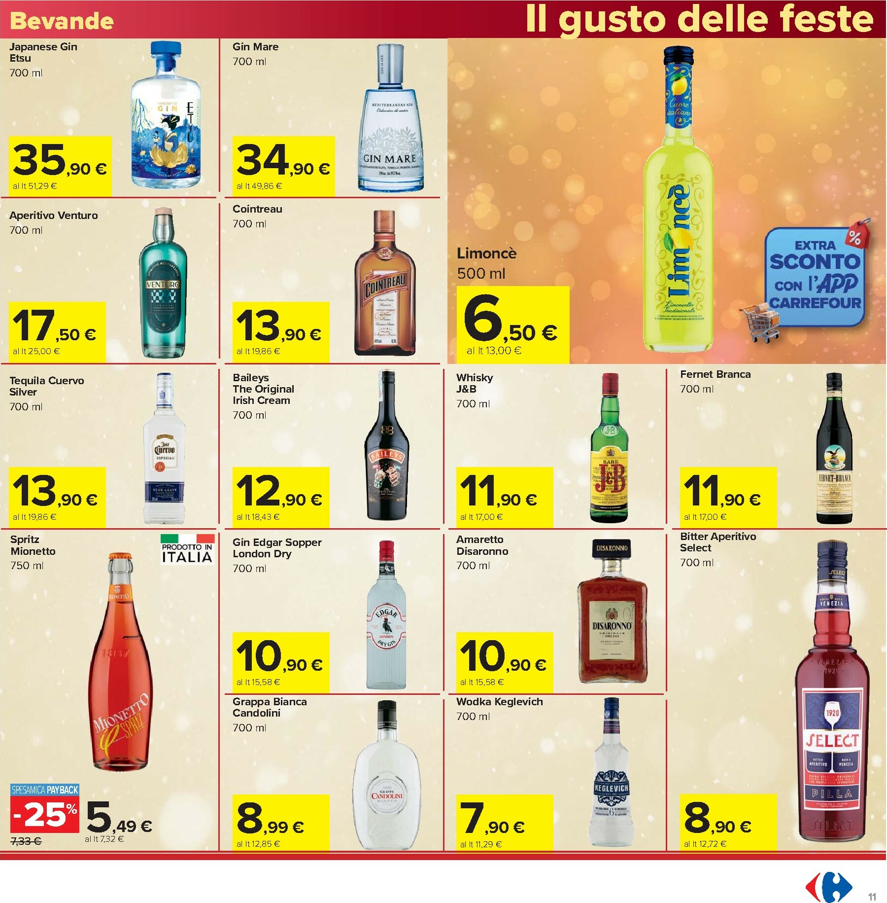 carrefour - Volantino Carrefour - Un Natale per tutti i gusti valido dal 16/12 al 01/01 - page: 11