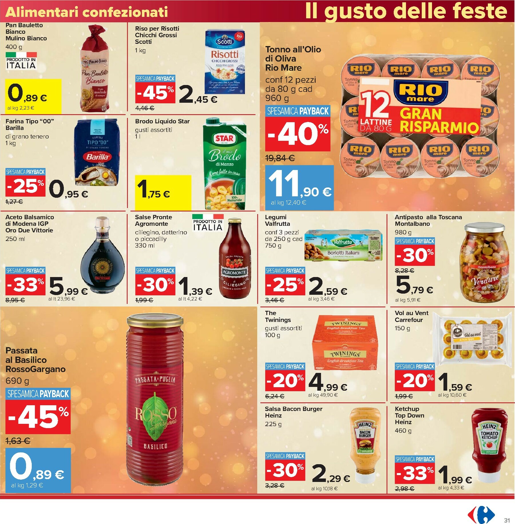 carrefour - Volantino Carrefour - Un Natale per tutti i gusti valido dal 16/12 al 01/01 - page: 31
