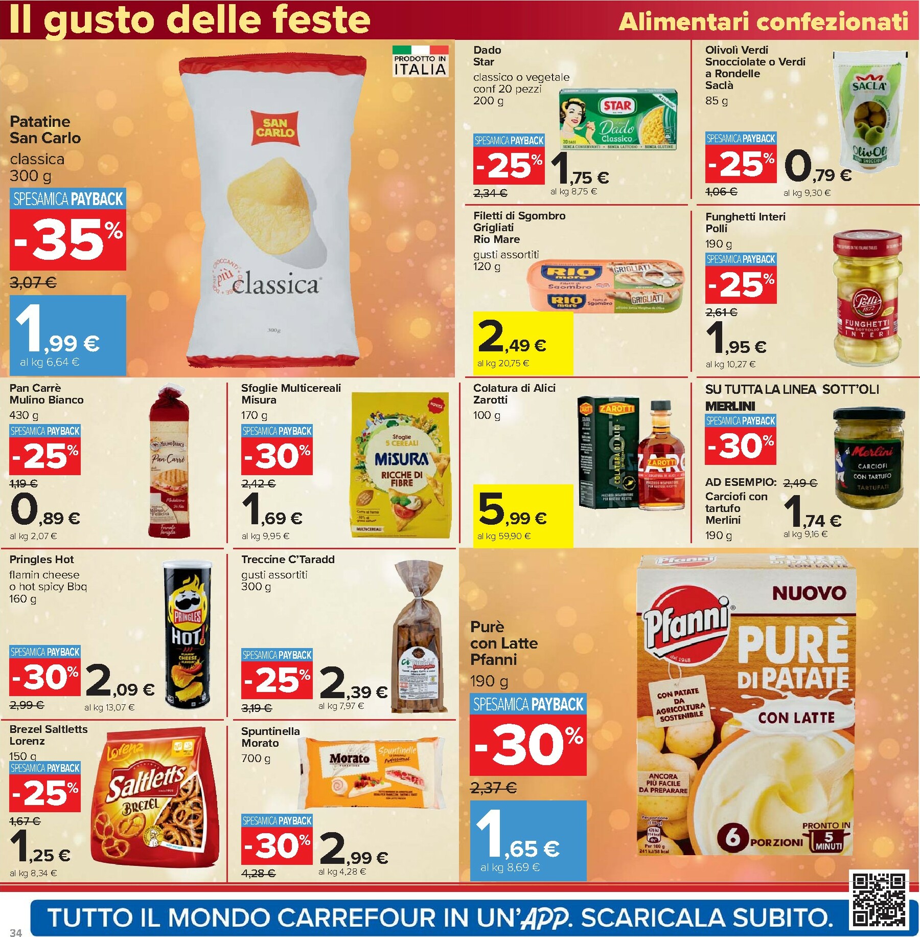 carrefour - Volantino Carrefour - Un Natale per tutti i gusti valido dal 16/12 al 01/01 - page: 34