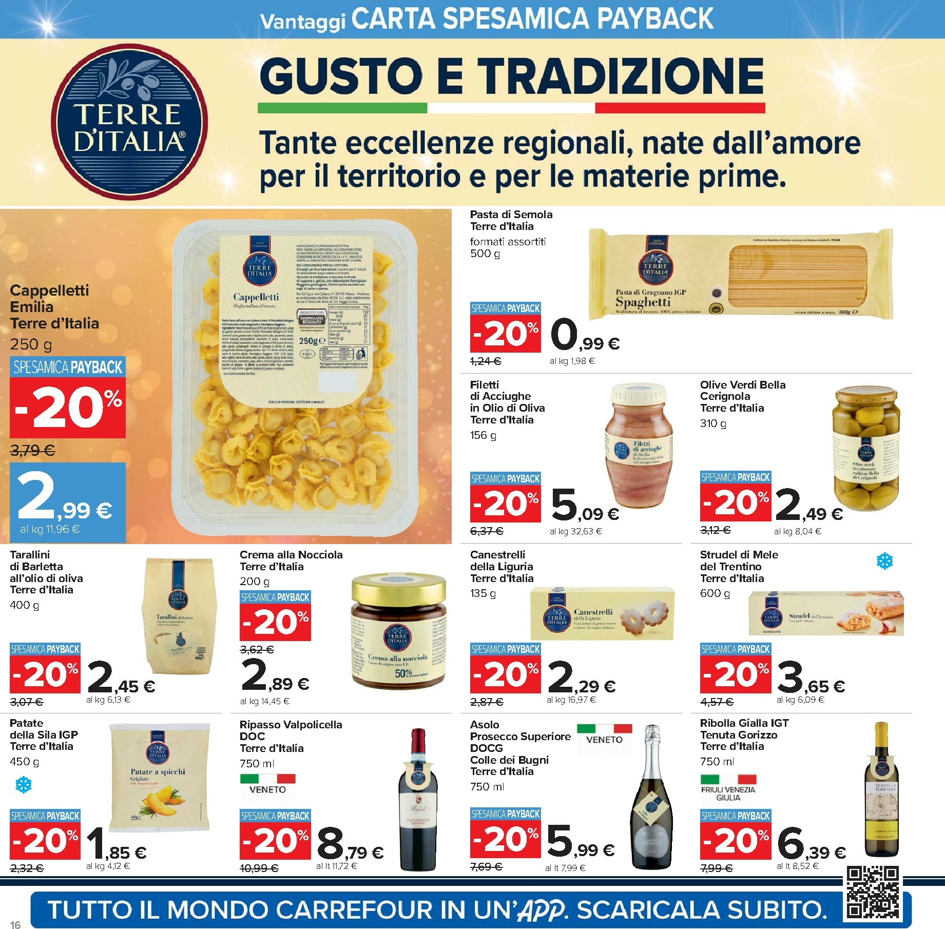 carrefour - Volantino Carrefour - Un Natale per tutti i gusti valido dal 16/12 al 01/01 - page: 16