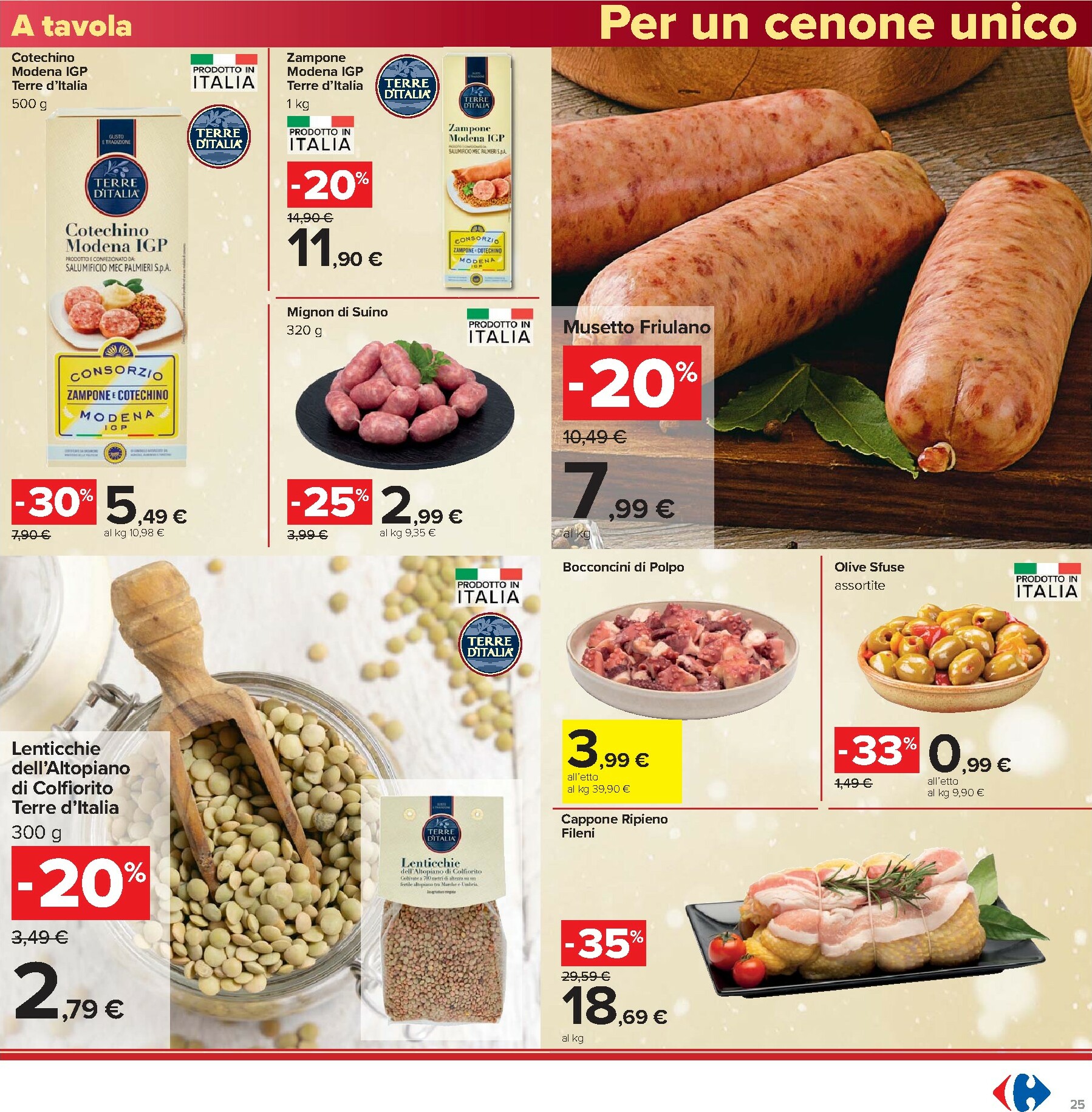 carrefour - Volantino Carrefour - Un Natale per tutti i gusti valido dal 16/12 al 01/01 - page: 25