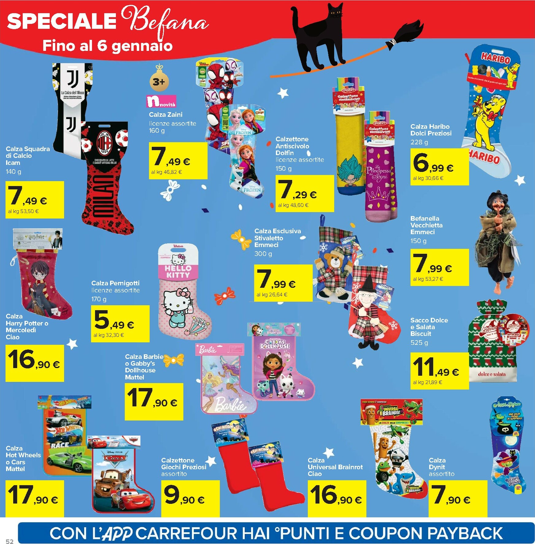 carrefour - Volantino Carrefour - Un Natale per tutti i gusti valido dal 16/12 al 01/01 - page: 52