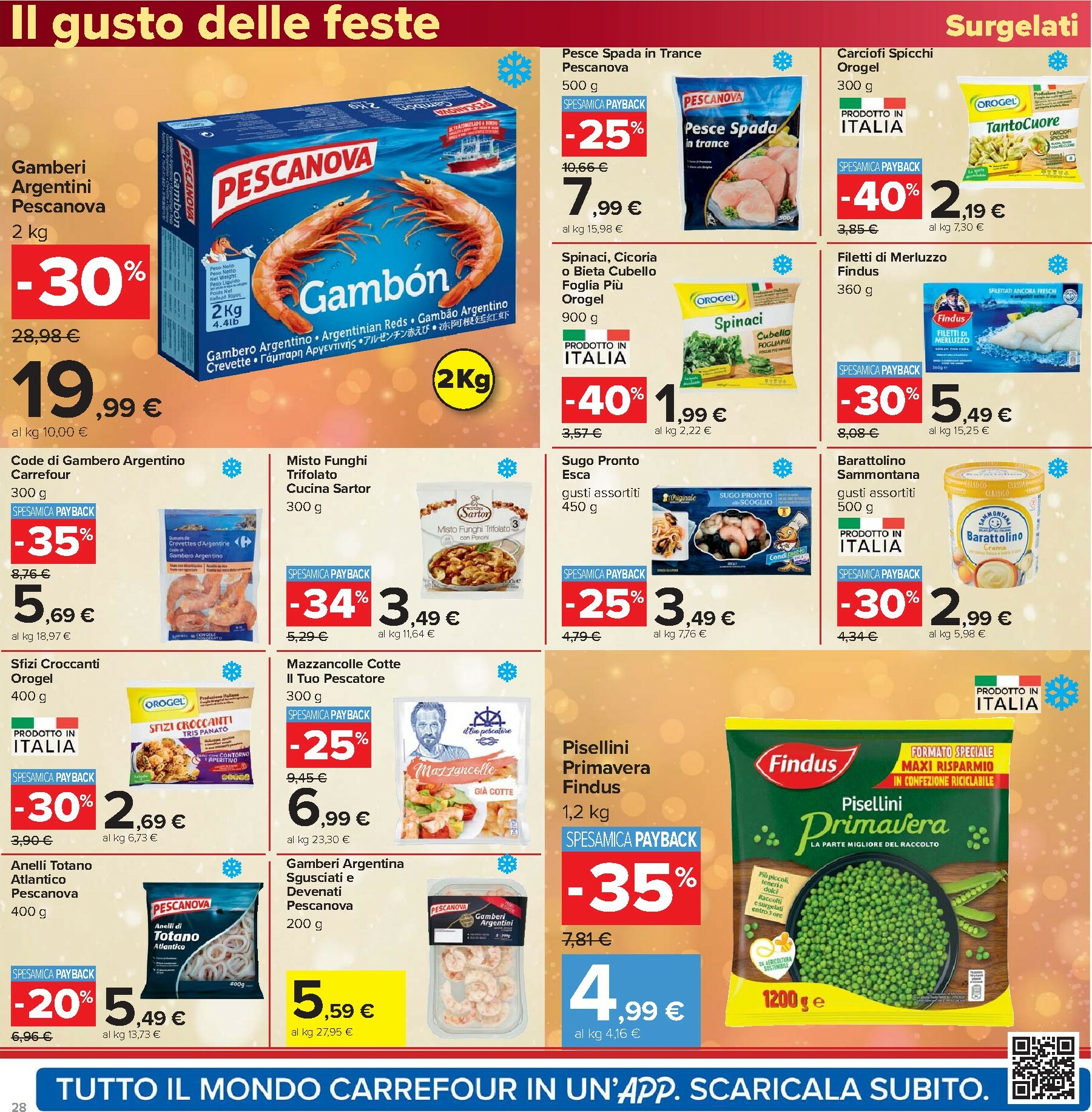 carrefour - Volantino Carrefour - Un Natale per tutti i gusti valido dal 16/12 al 01/01 - page: 28