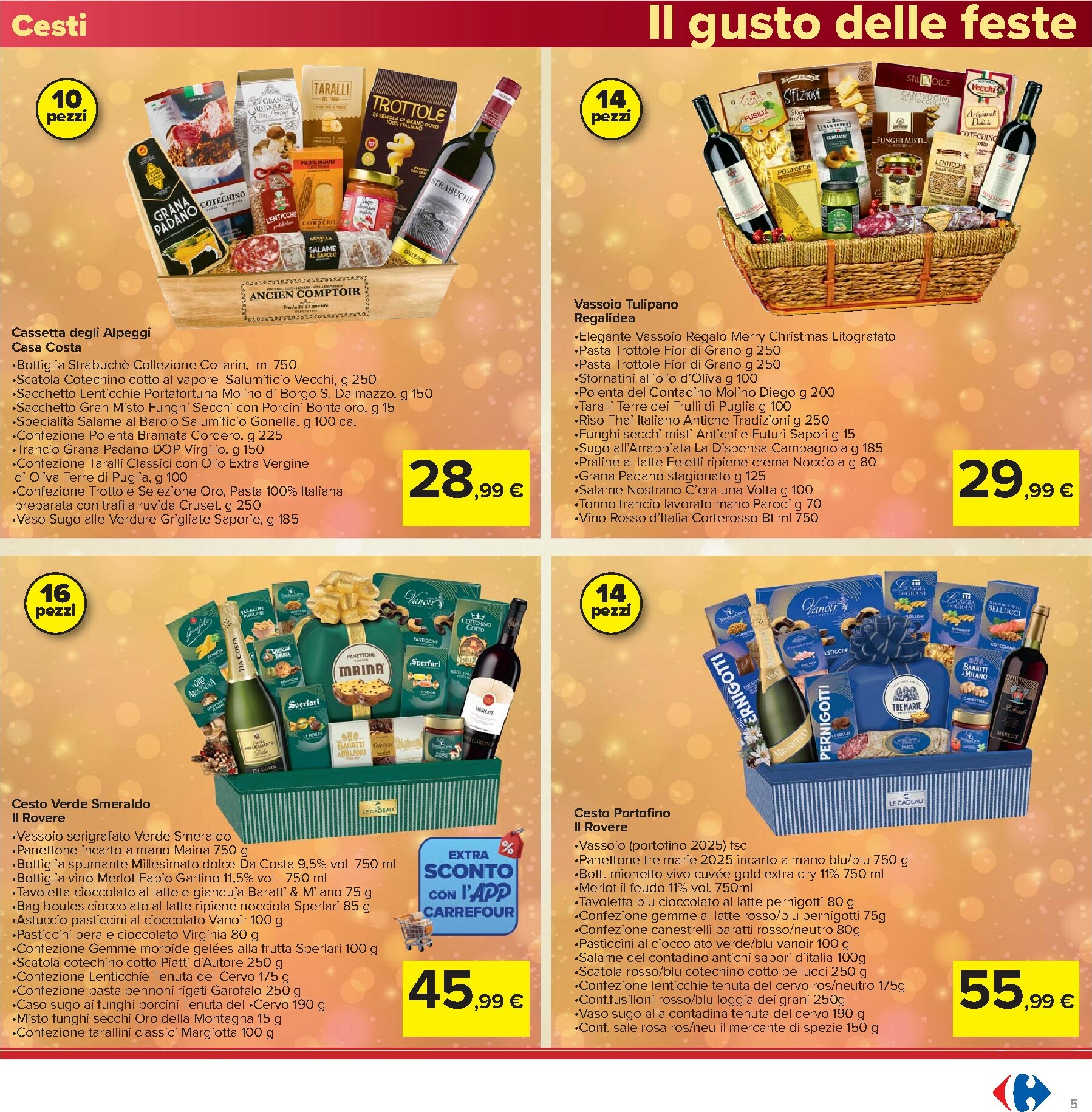 carrefour - Volantino Carrefour - Un Natale per tutti i gusti valido dal 16/12 al 01/01 - page: 5