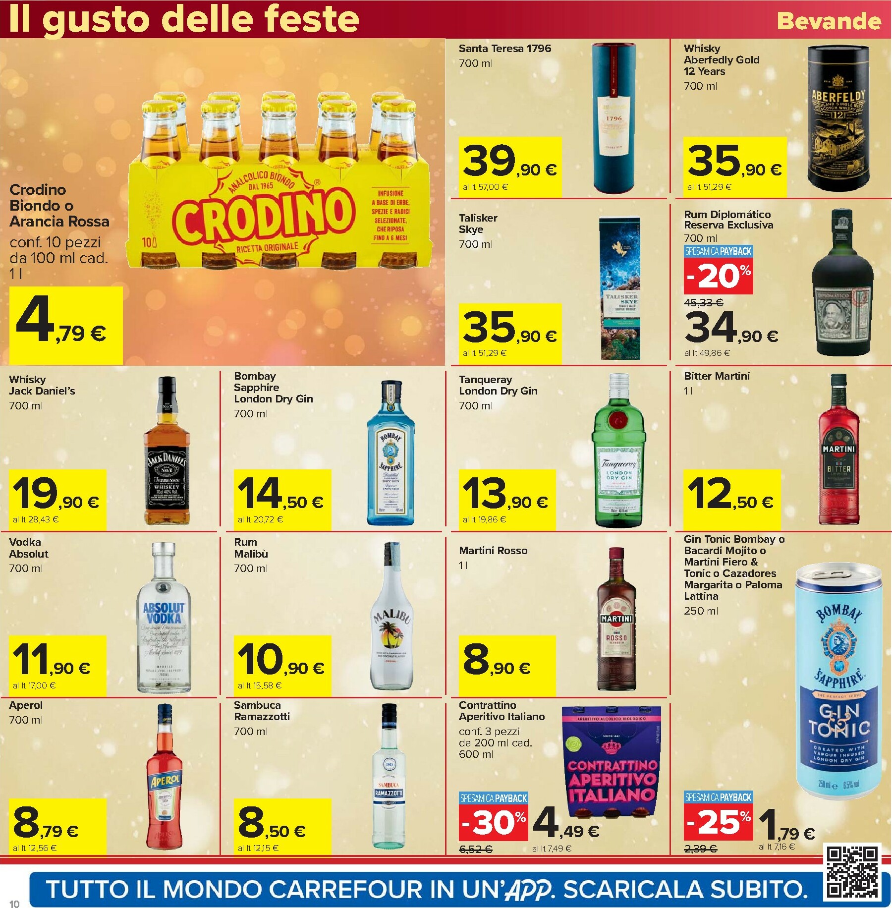 carrefour - Volantino Carrefour - Un Natale per tutti i gusti valido dal 16/12 al 01/01 - page: 10