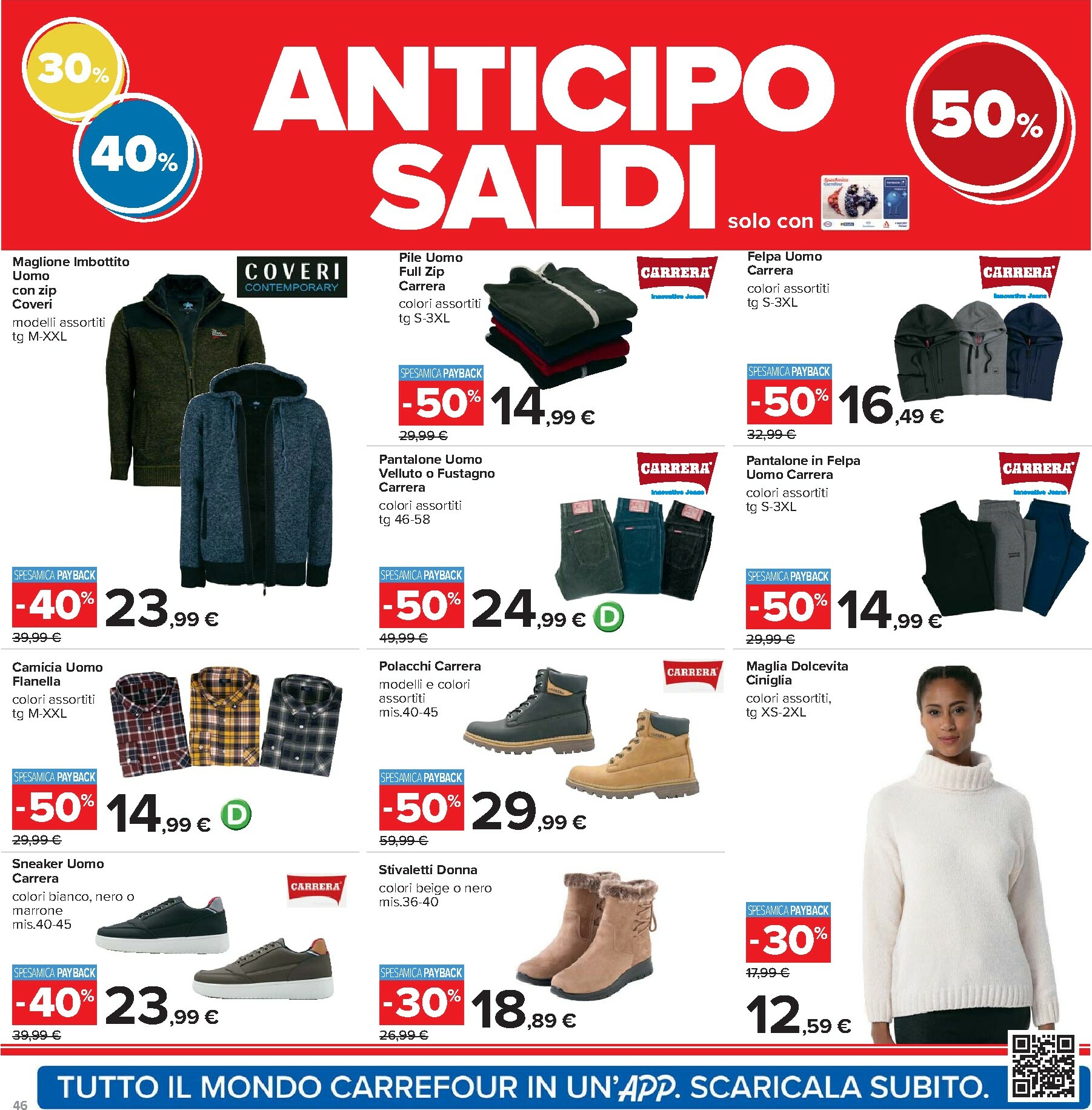 carrefour - Volantino Carrefour - Un Natale per tutti i gusti valido dal 16/12 al 01/01 - page: 46
