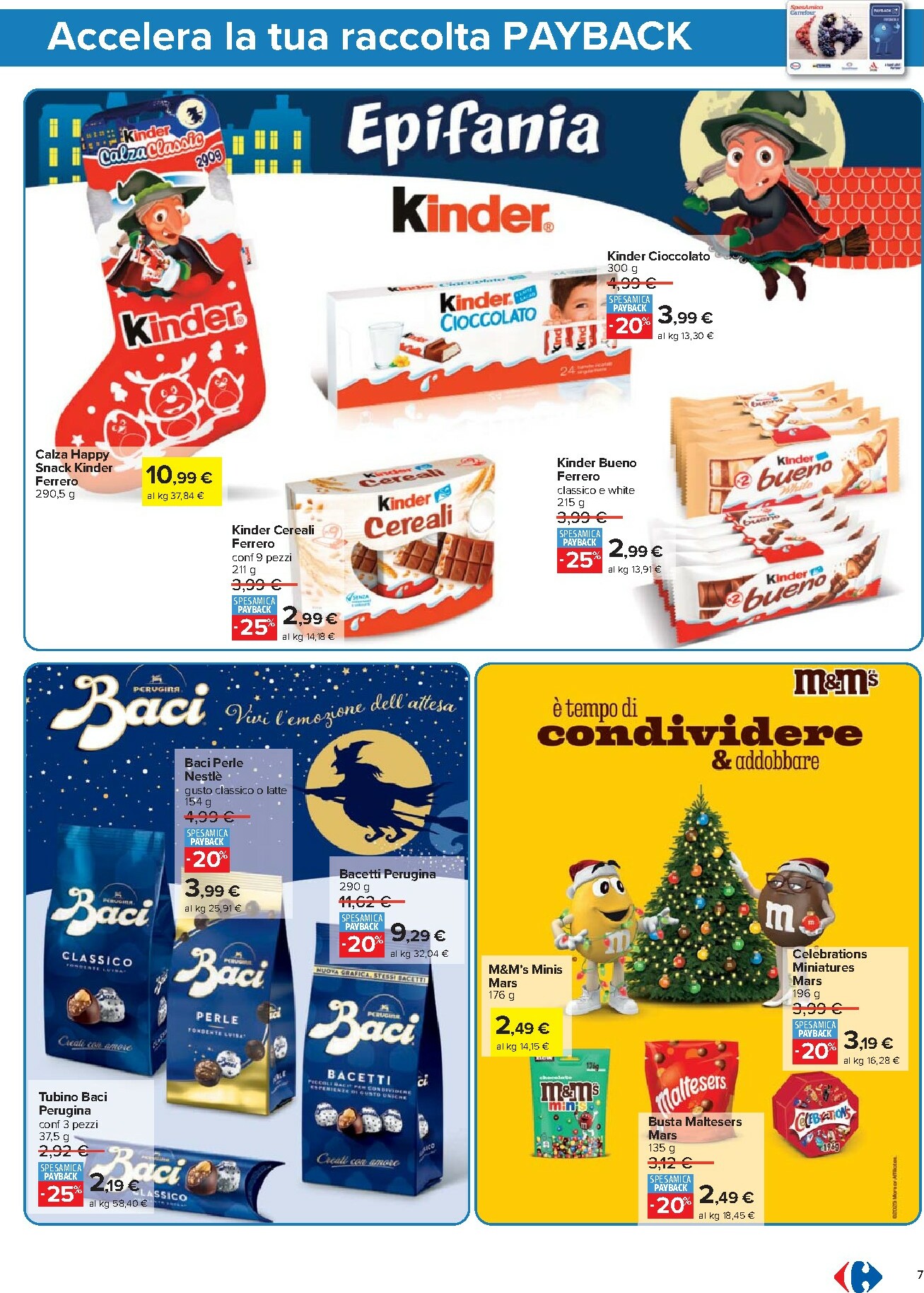 carrefour - Volantino Carrefour - Punti Sprint Payback valido dal 16/12 al 31/12 - page: 7