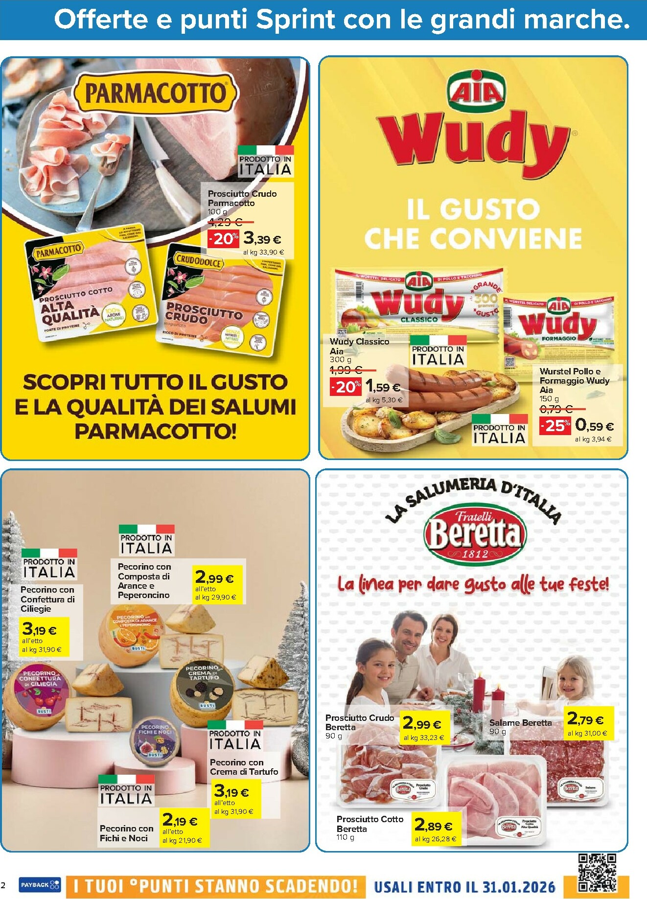 carrefour - Volantino Carrefour - Punti Sprint Payback valido dal 16/12 al 31/12 - page: 2