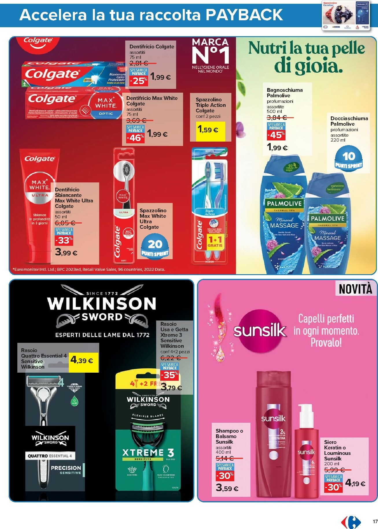 carrefour - Volantino Carrefour - Punti Sprint Payback valido dal 16/12 al 31/12 - page: 17