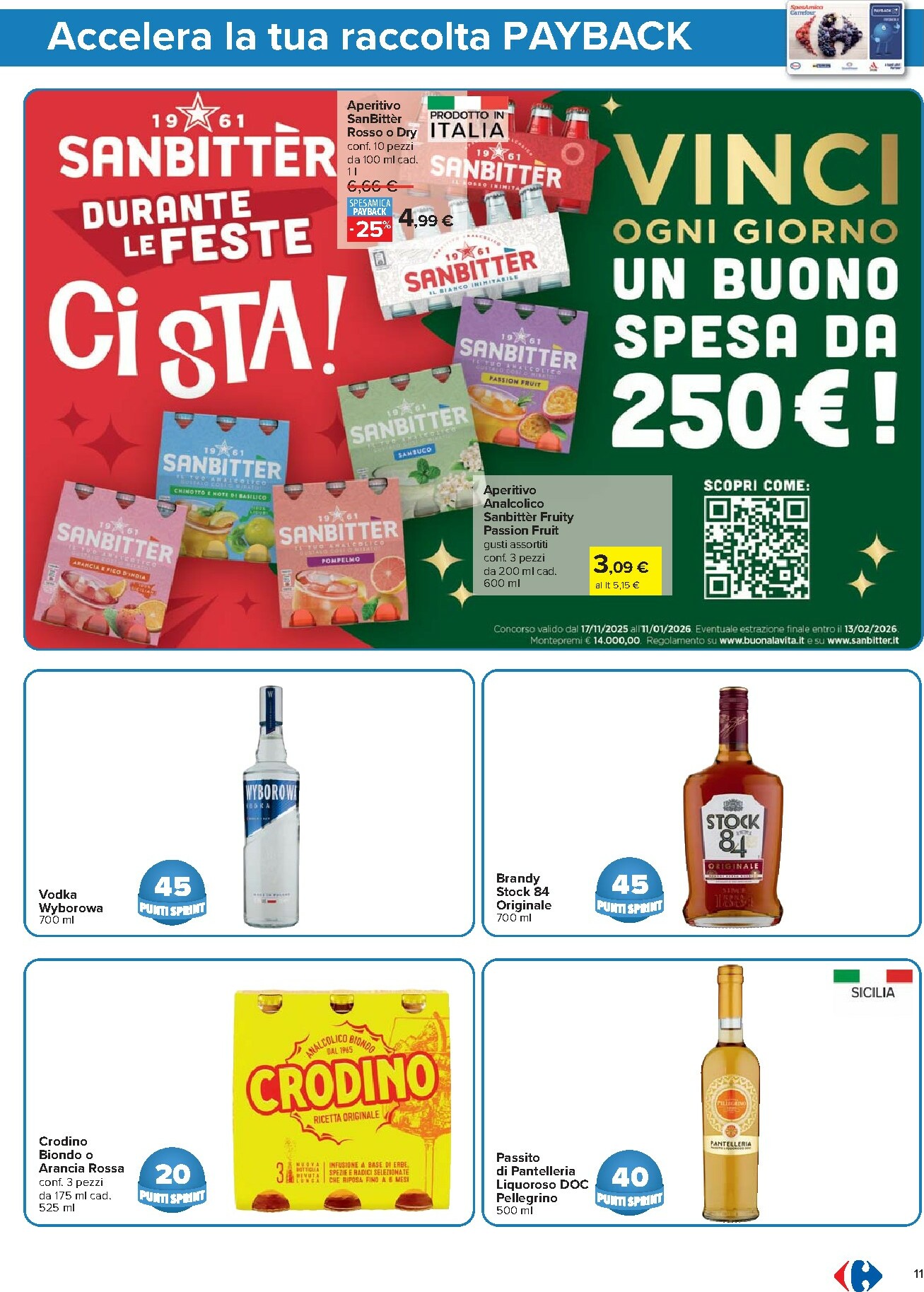 carrefour - Volantino Carrefour - Punti Sprint Payback valido dal 16/12 al 31/12 - page: 11