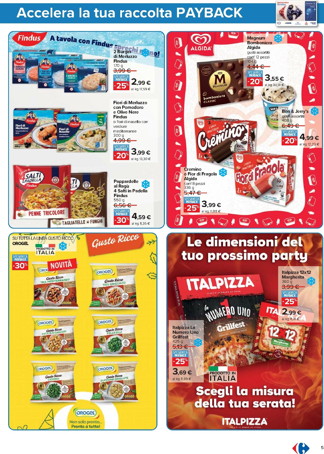 carrefour - Volantino Carrefour - Punti Sprint Payback valido dal 16/12 al 31/12 - page: 5
