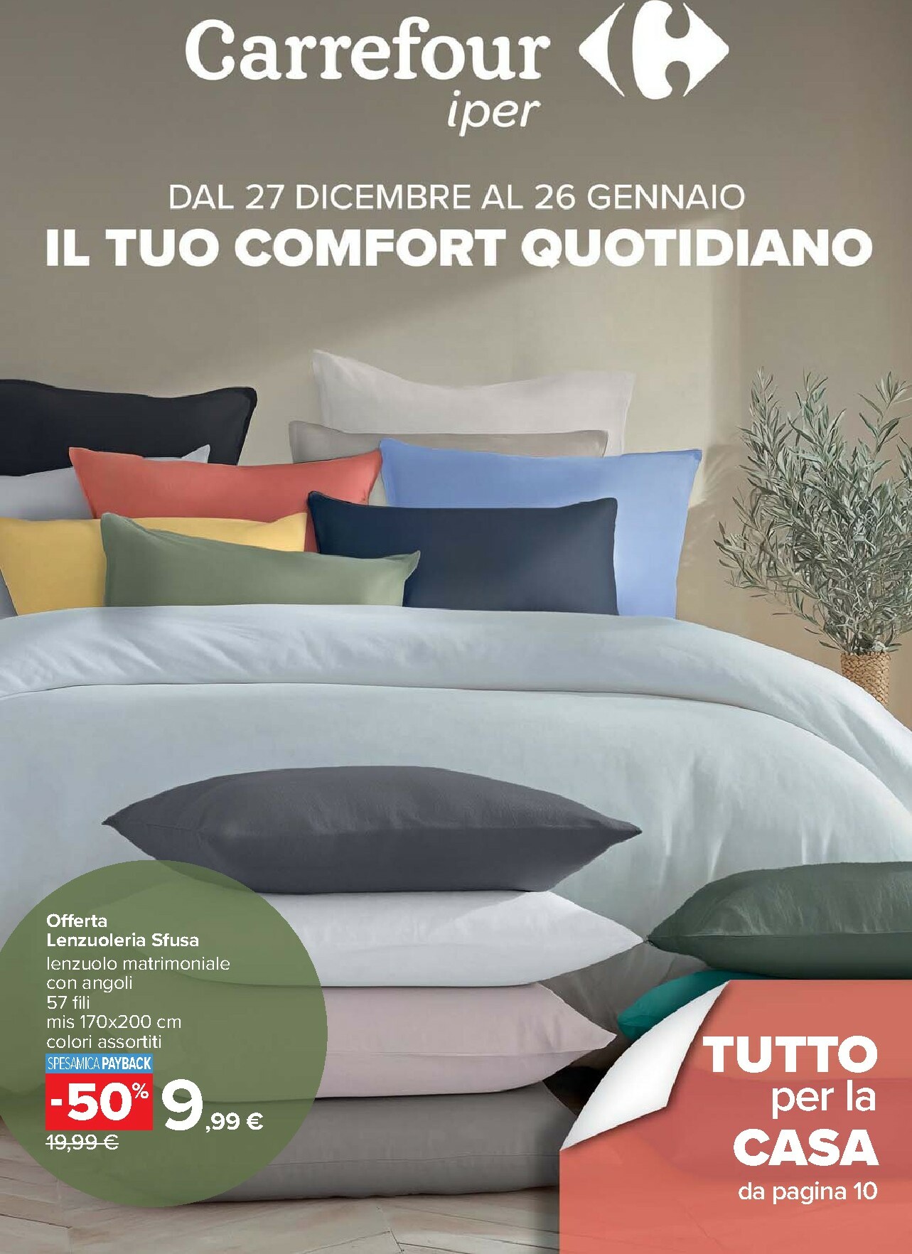 carrefour - Volantino Carrefour - Catalogo Casa valido dal 27/12 al 26/01 - page: 1