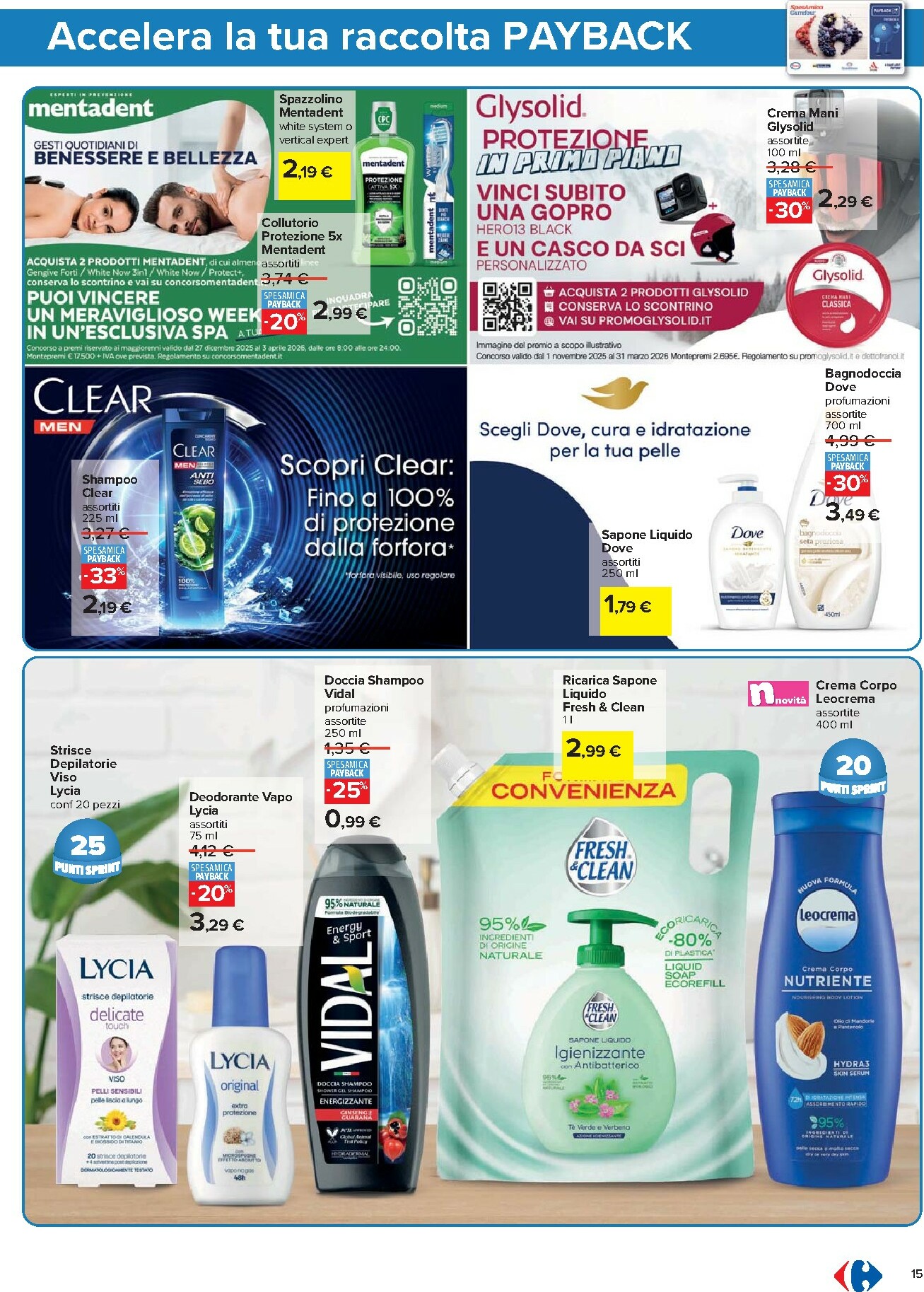 carrefour - Volantino Carrefour - Punti Sprint Payback valido dal 02/01 al 14/01 - page: 15
