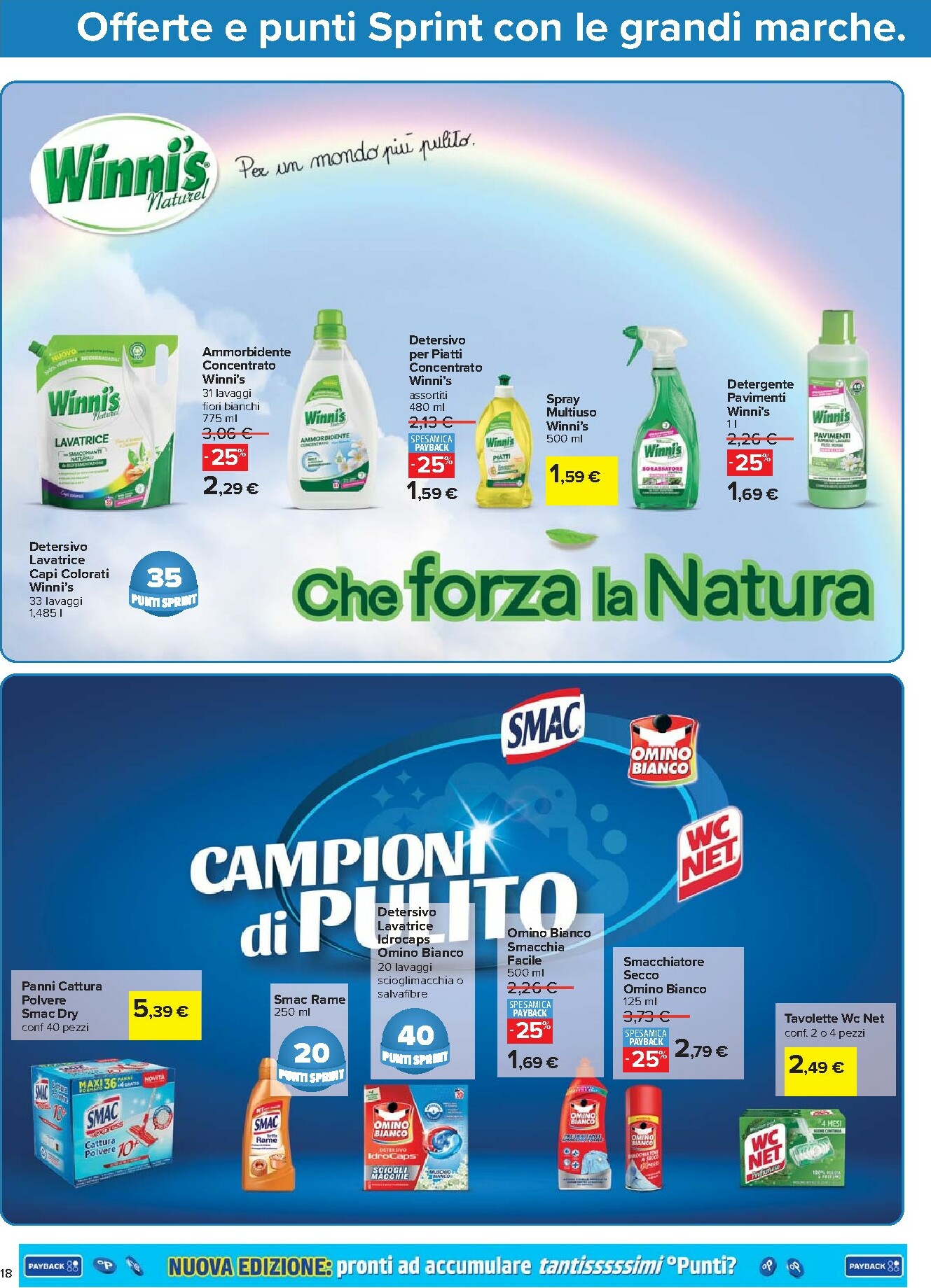 carrefour - Volantino Carrefour - Punti Sprint Payback valido dal 02/01 al 14/01 - page: 20