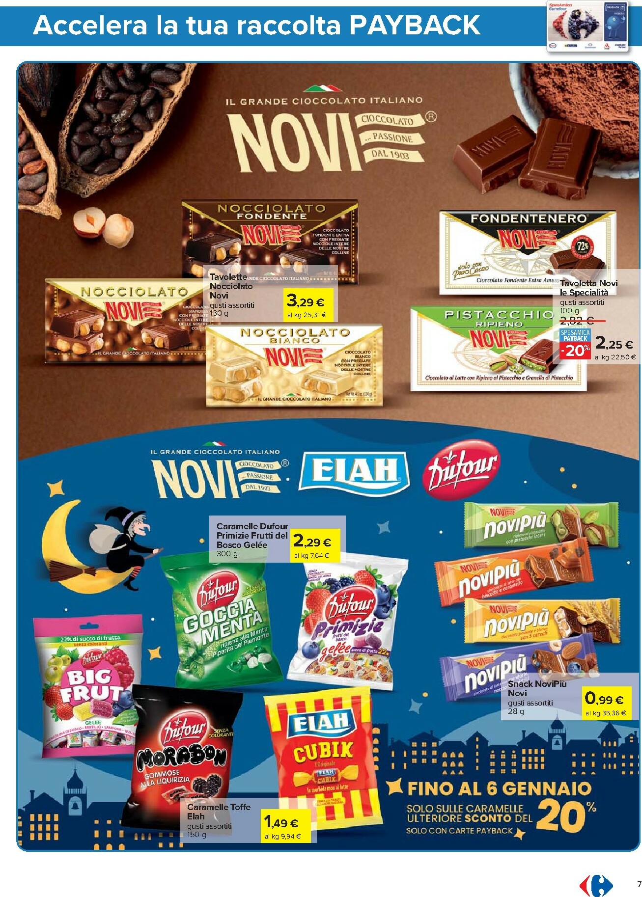carrefour - Volantino Carrefour - Punti Sprint Payback valido dal 02/01 al 14/01 - page: 7