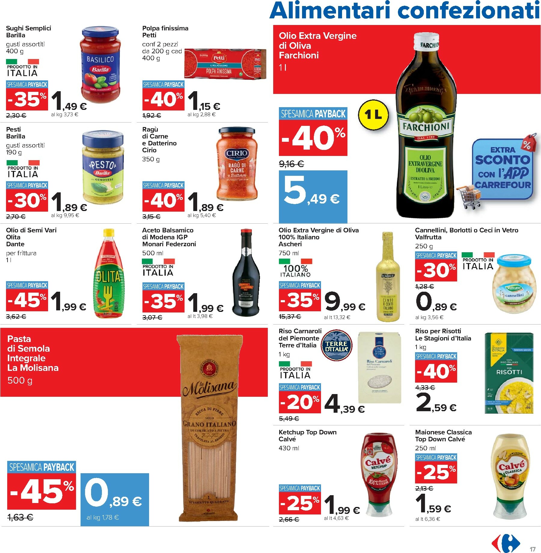 carrefour - Volantino Carrefour - 40 prodotti al 40% valido dal 02/01 al 14/01 - page: 17