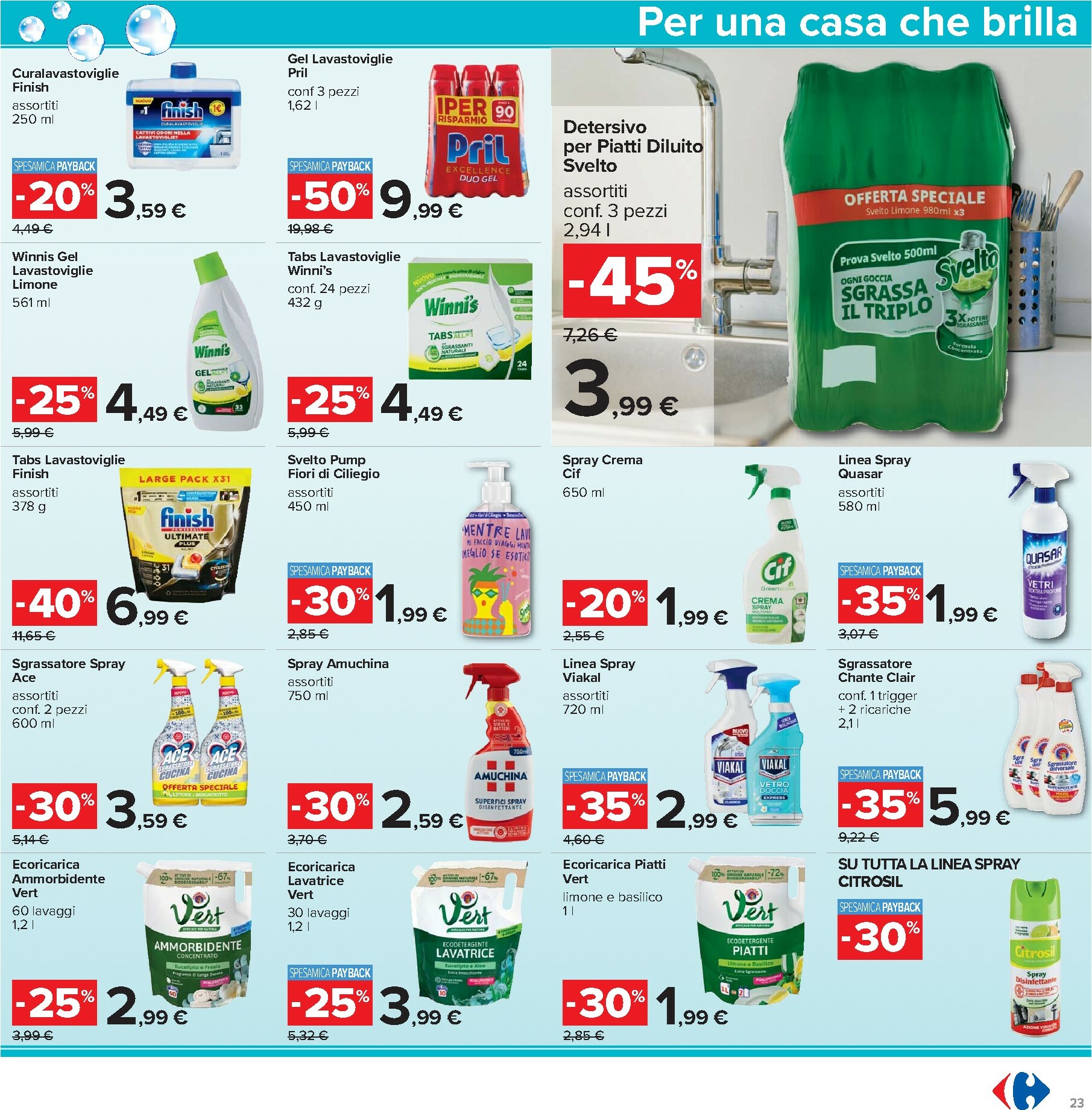 carrefour - Volantino Carrefour - 40 prodotti al 40% valido dal 02/01 al 14/01 - page: 23