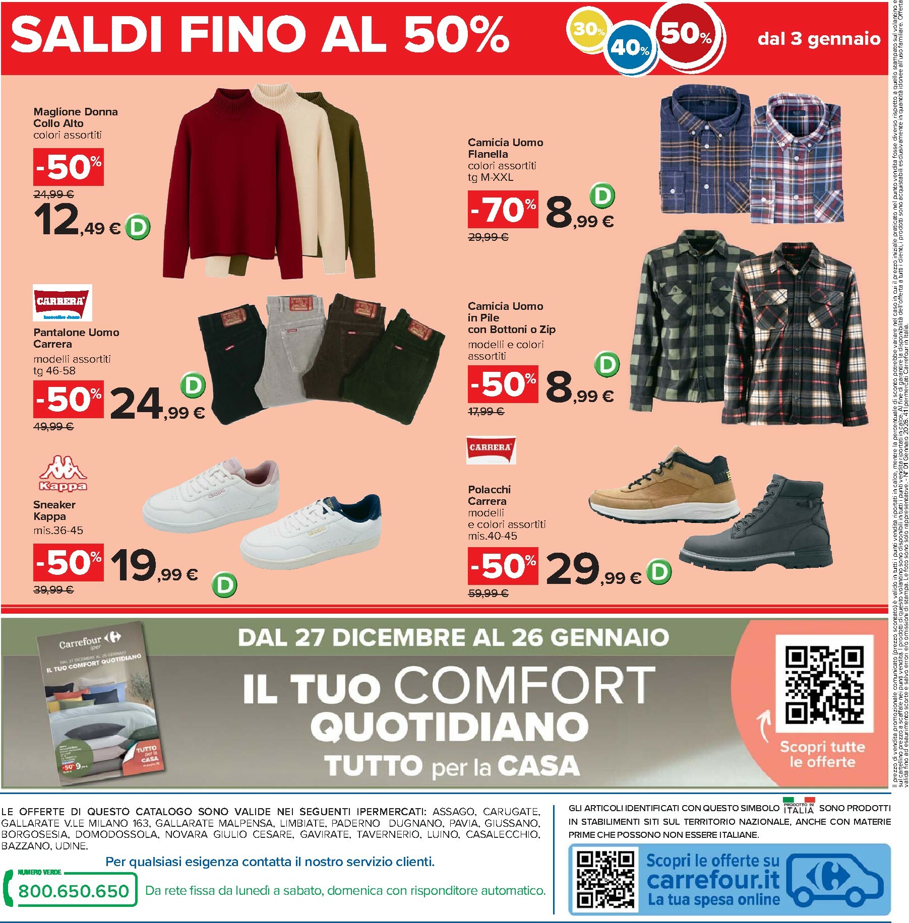 carrefour - Volantino Carrefour - 40 prodotti al 40% valido dal 02/01 al 14/01 - page: 36