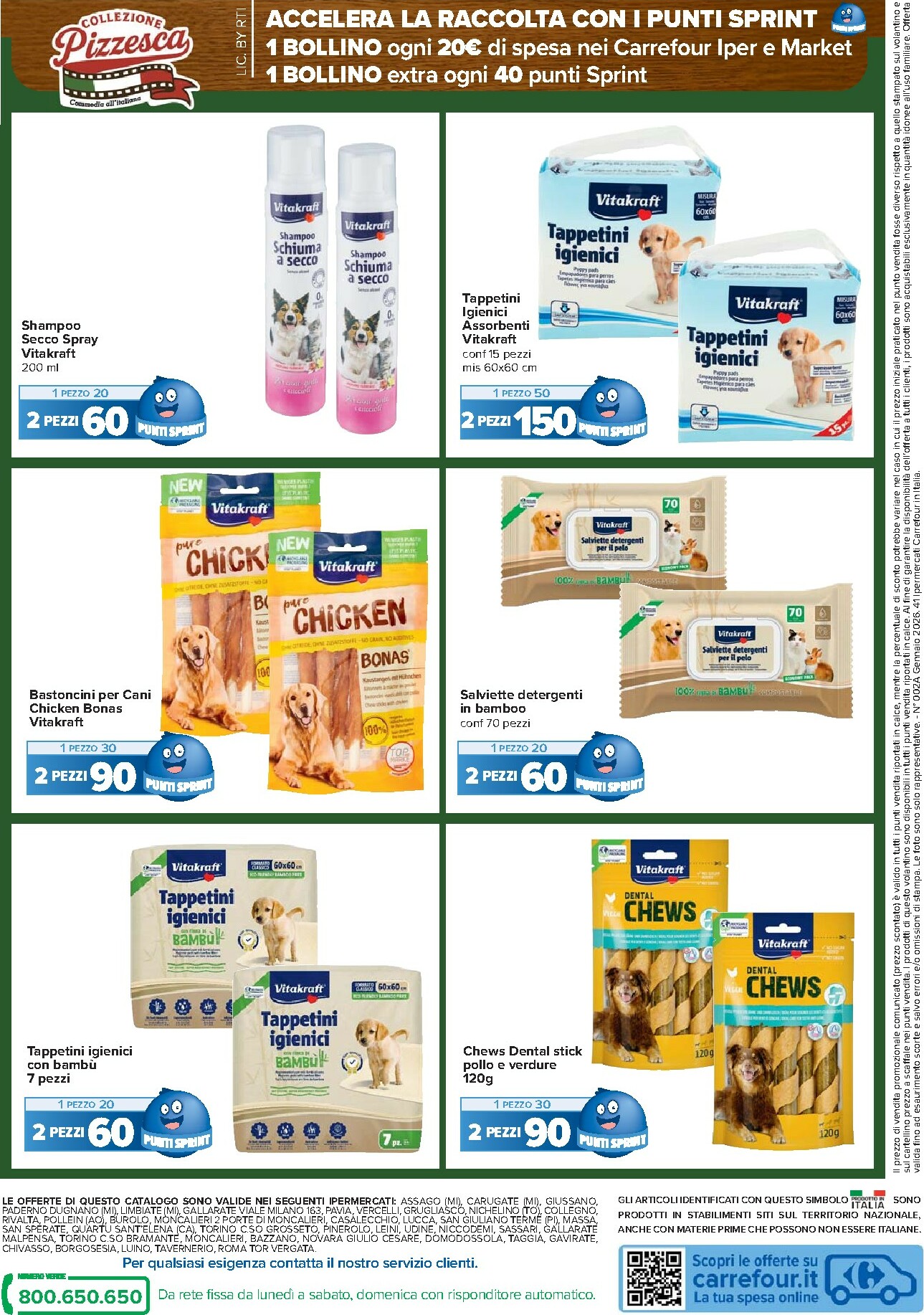 carrefour - Volantino Carrefour - Punti Sprint Payback valido dal 15/01 al 26/01 - page: 24