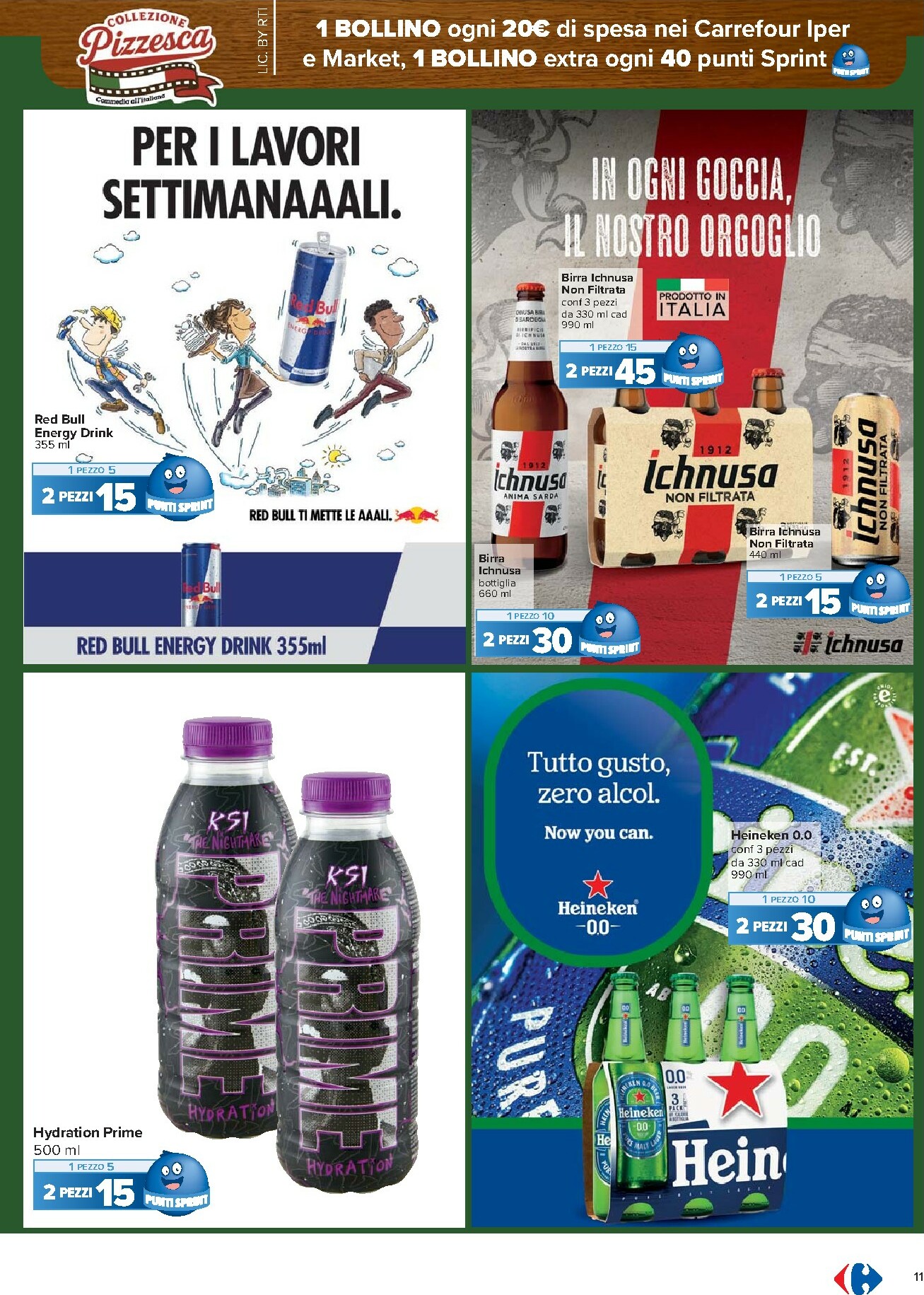 carrefour - Volantino Carrefour - Punti Sprint Payback valido dal 15/01 al 26/01 - page: 11