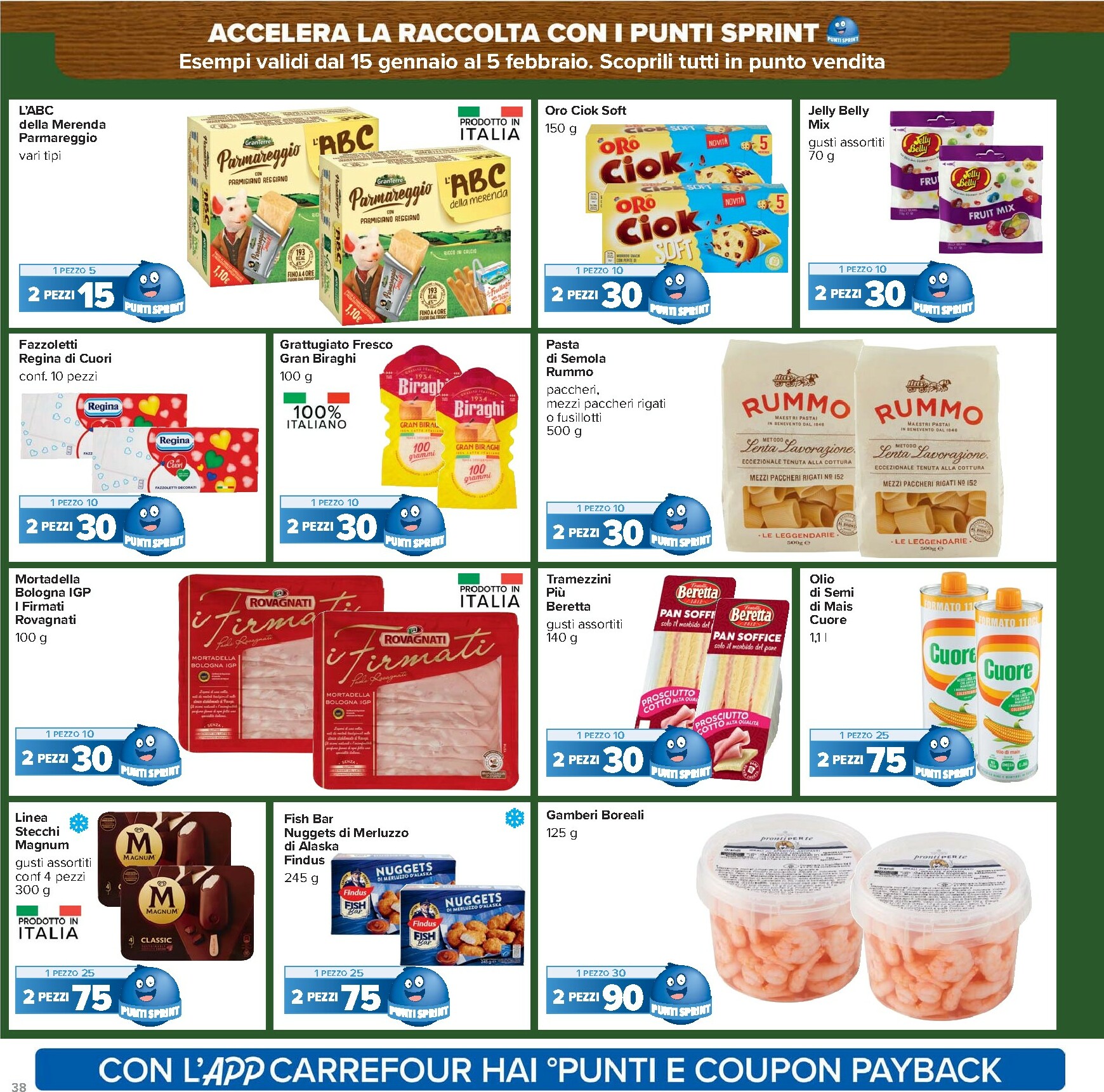 carrefour - Volantino Carrefour - Sottocosto Freschi valido dal 15/01 al 22/03 - page: 38