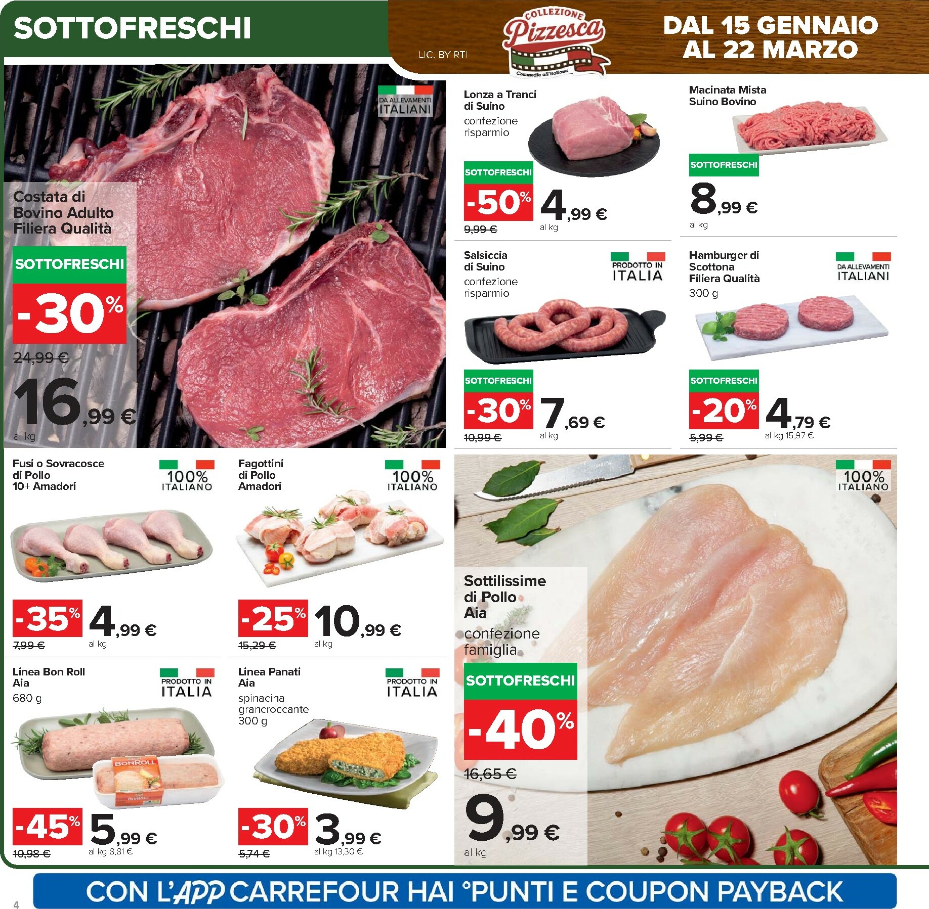 carrefour - Volantino Carrefour - Sottocosto Freschi valido dal 15/01 al 22/03 - page: 4