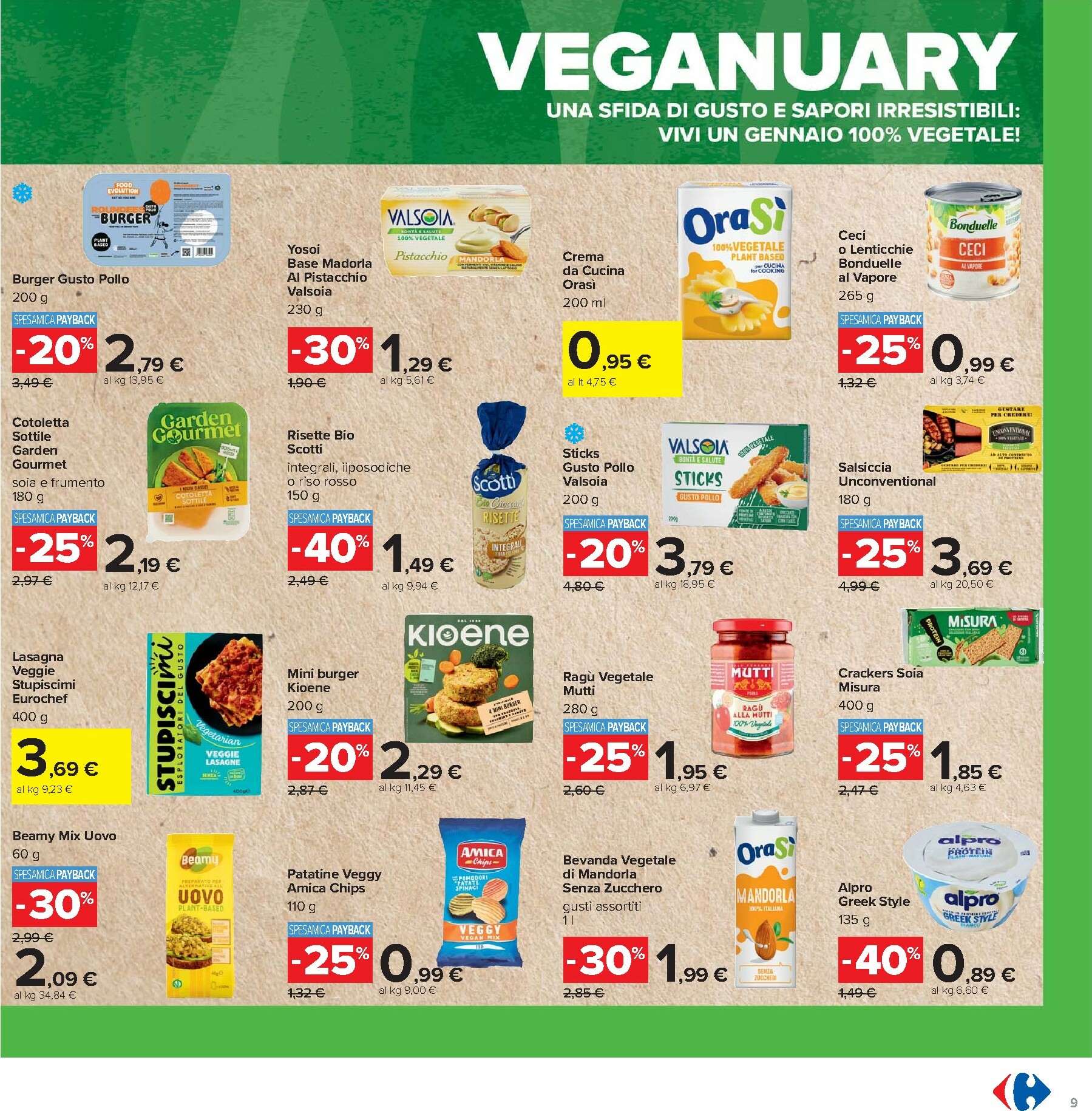 carrefour - Volantino Carrefour - Sottocosto Freschi valido dal 15/01 al 22/03 - page: 9