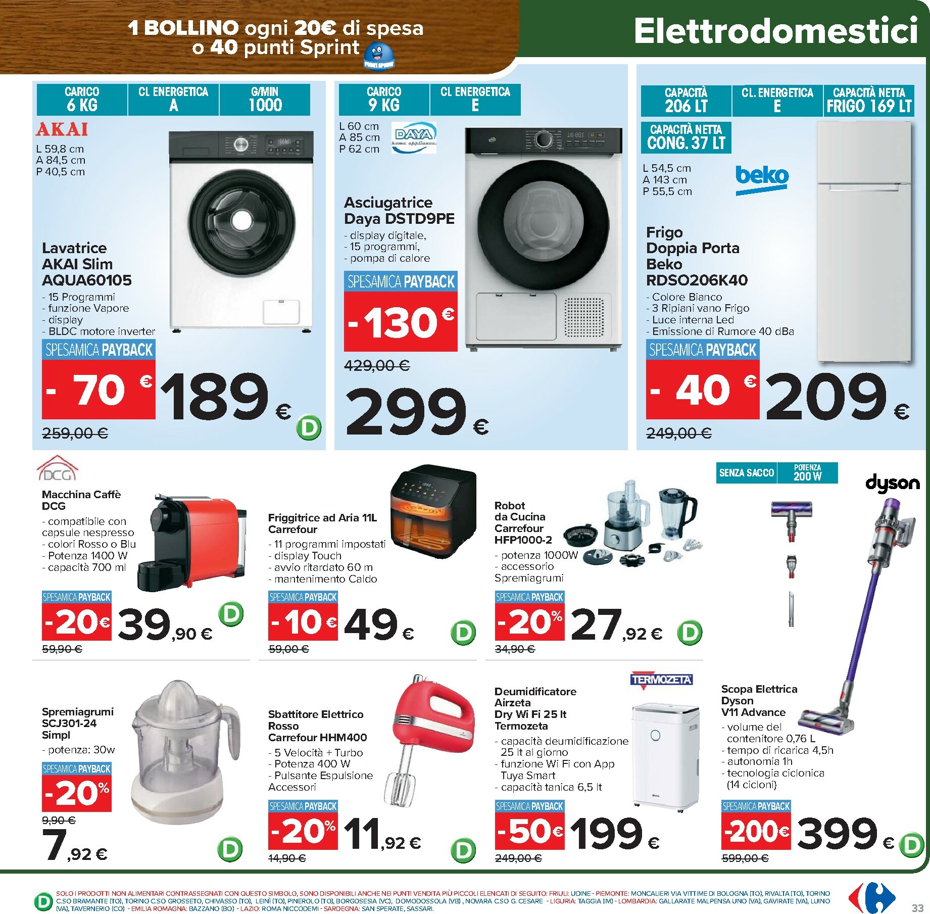 carrefour - Volantino Carrefour - Sottocosto Freschi valido dal 15/01 al 22/03 - page: 33