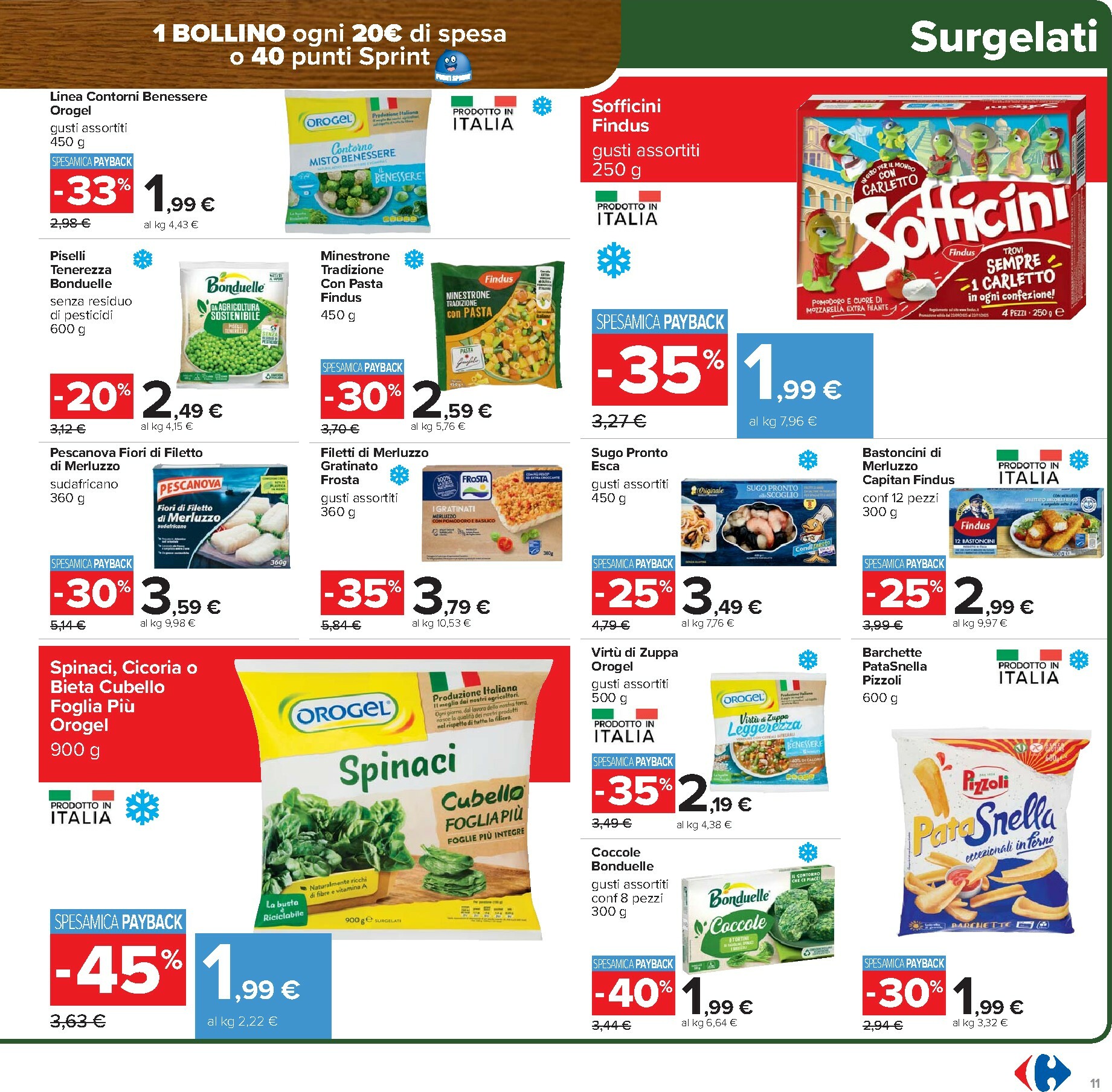 carrefour - Volantino Carrefour - Sottocosto Freschi valido dal 15/01 al 22/03 - page: 11
