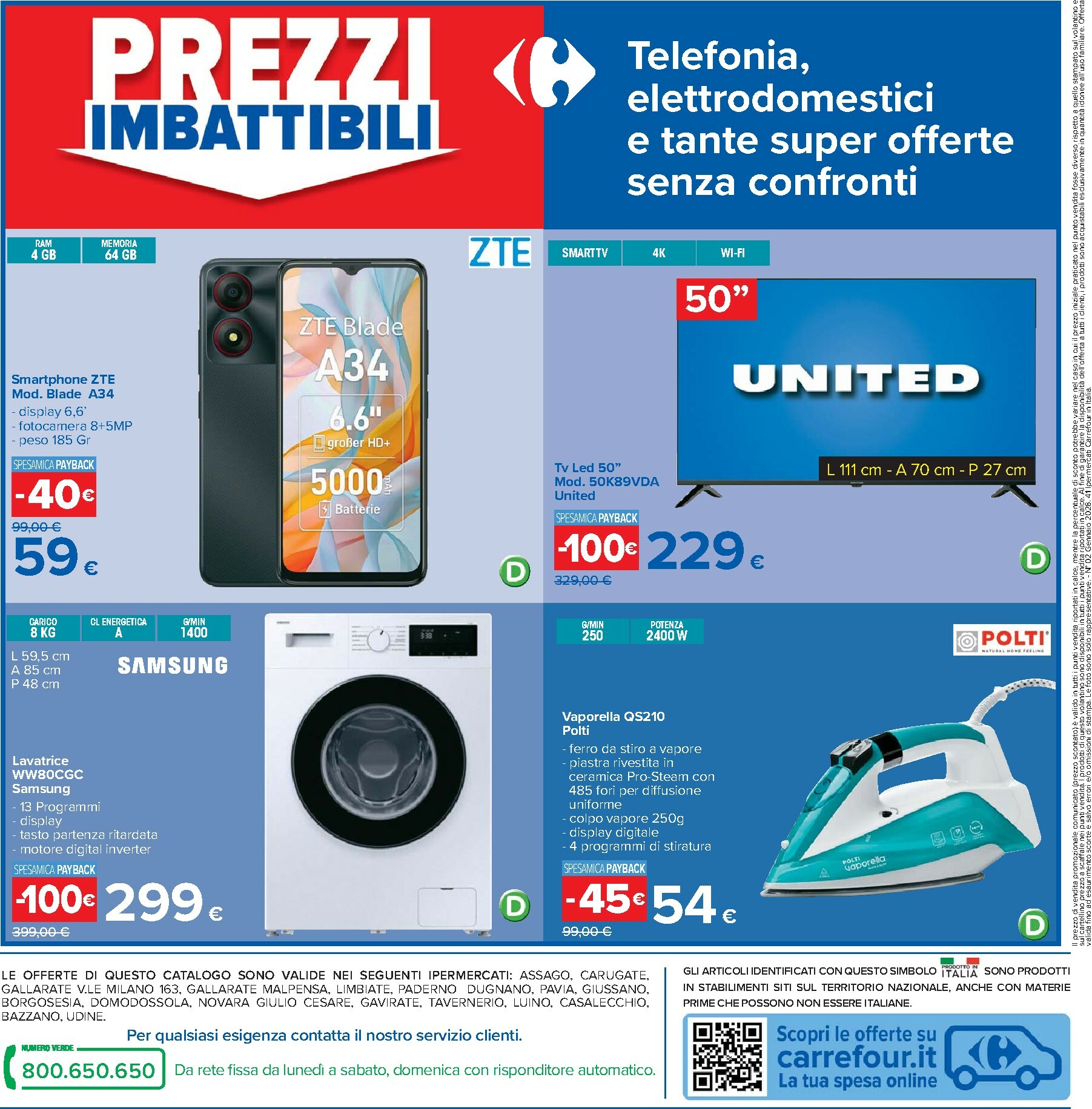 carrefour - Volantino Carrefour - Sottocosto Freschi valido dal 15/01 al 22/03 - page: 42