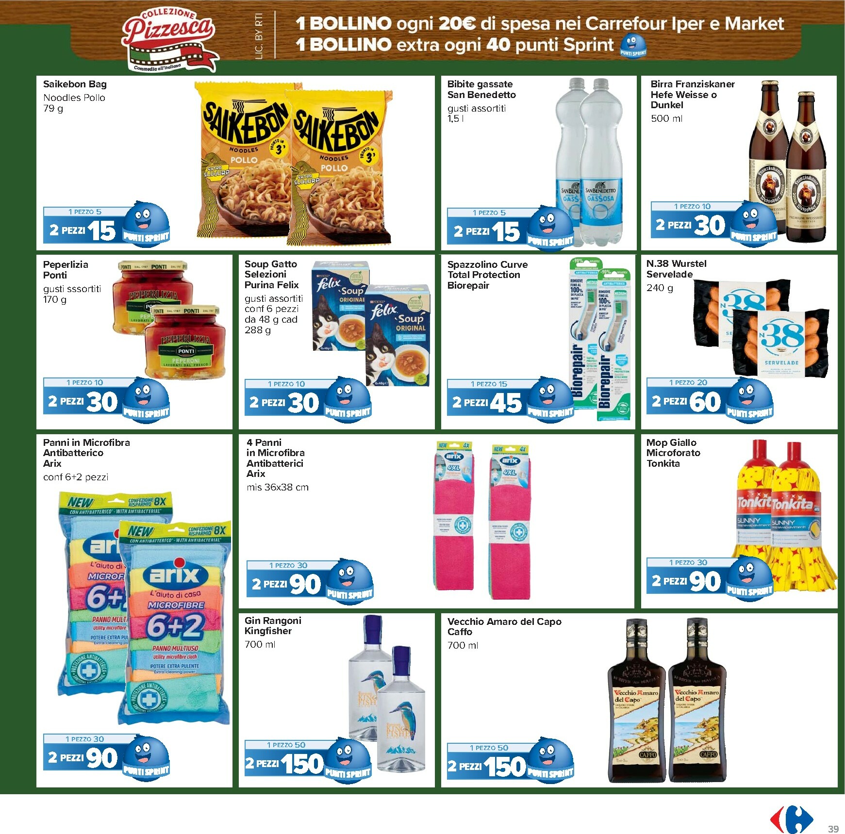carrefour - Volantino Carrefour - Sottocosto Freschi valido dal 15/01 al 22/03 - page: 39