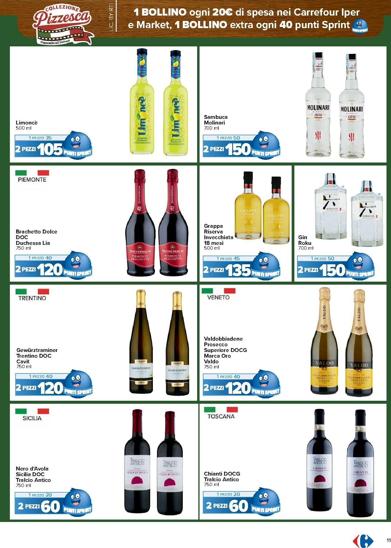 carrefour - Volantino Carrefour - Punti Sprint Payback valido dal 27/01 al 05/02 - page: 11