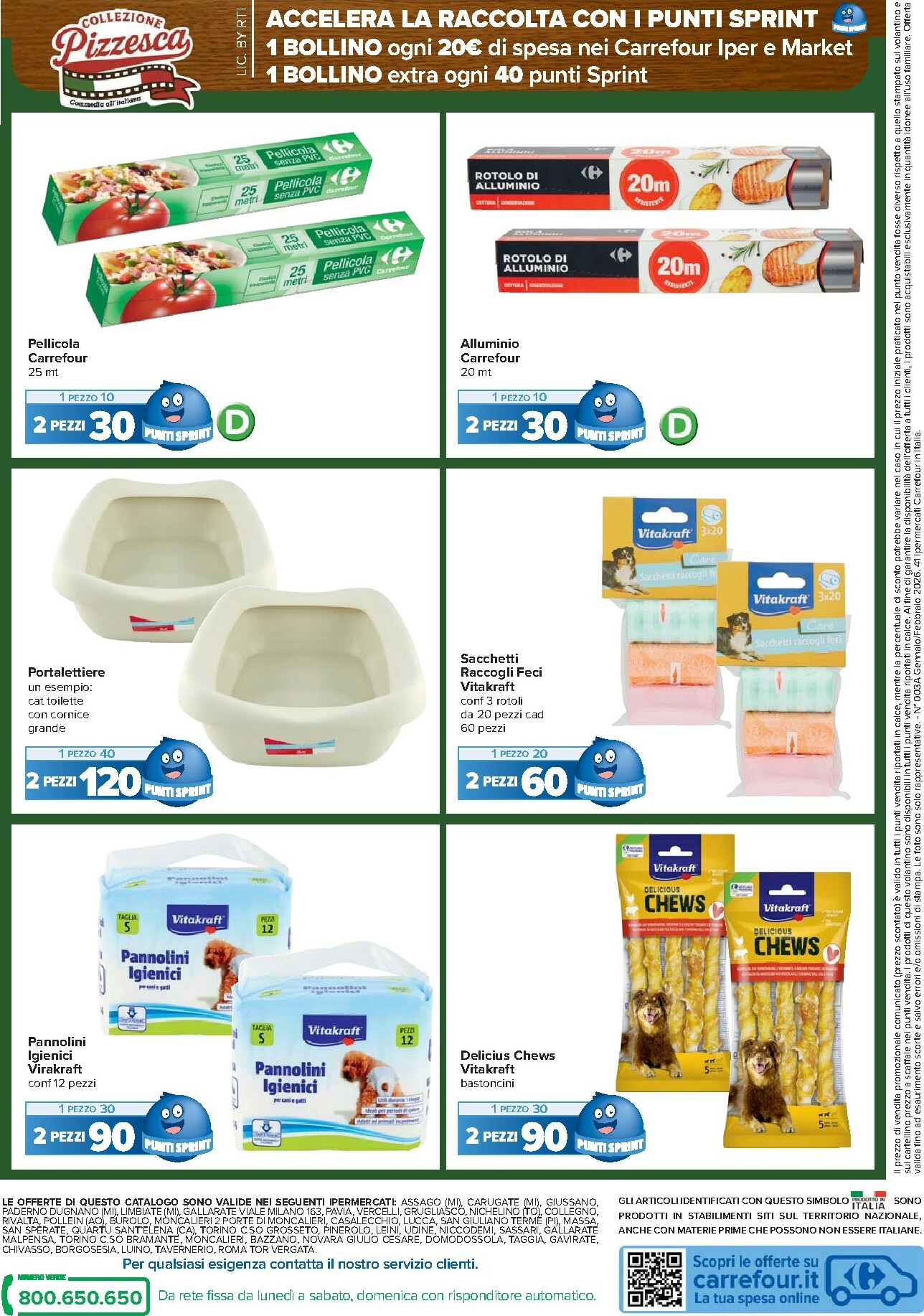 carrefour - Volantino Carrefour - Punti Sprint Payback valido dal 27/01 al 05/02 - page: 22