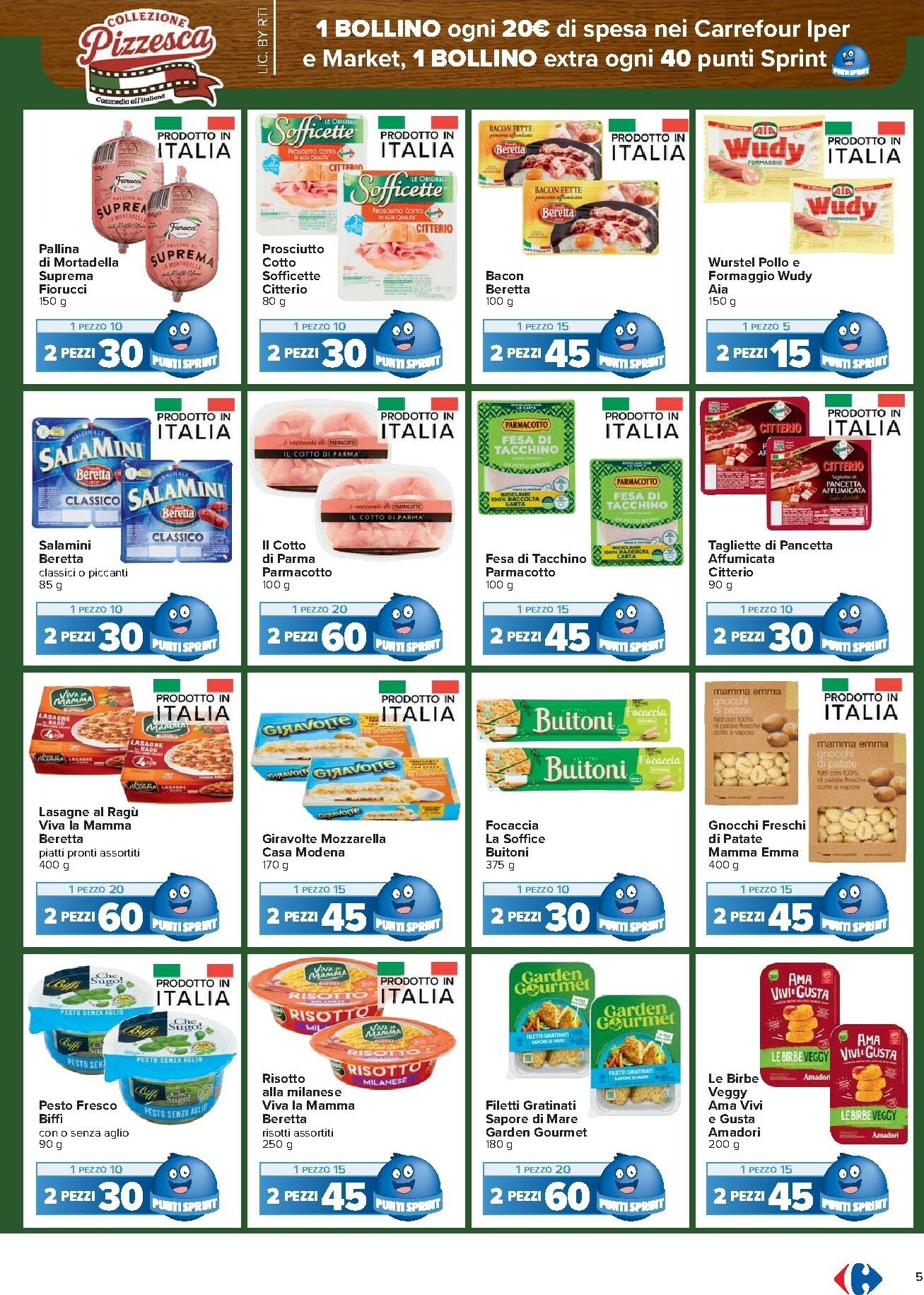 carrefour - Volantino Carrefour - Punti Sprint Payback valido dal 27/01 al 05/02 - page: 5